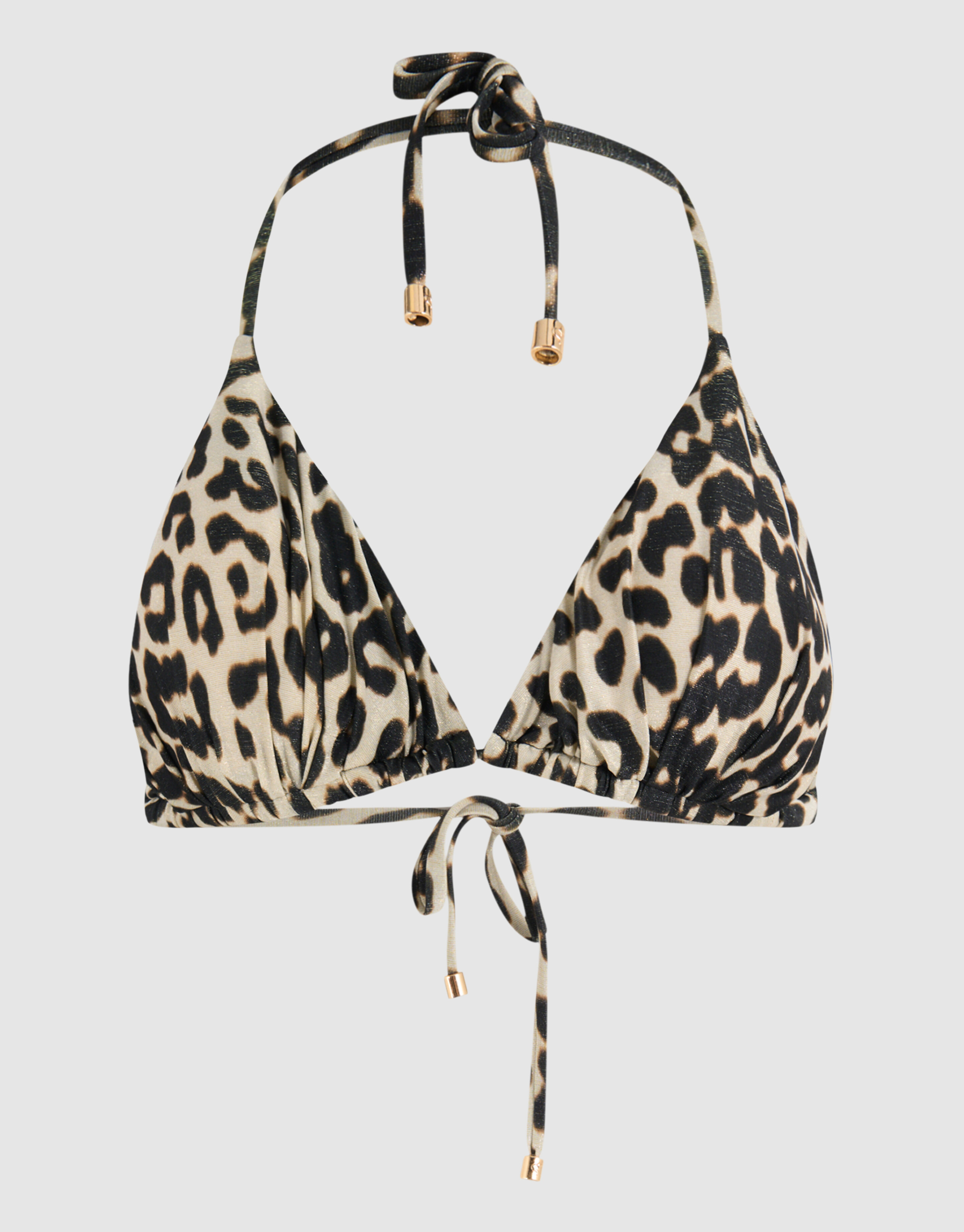 Leopard Bikinioberteil Braun SHOEBY ACCESSOIRES