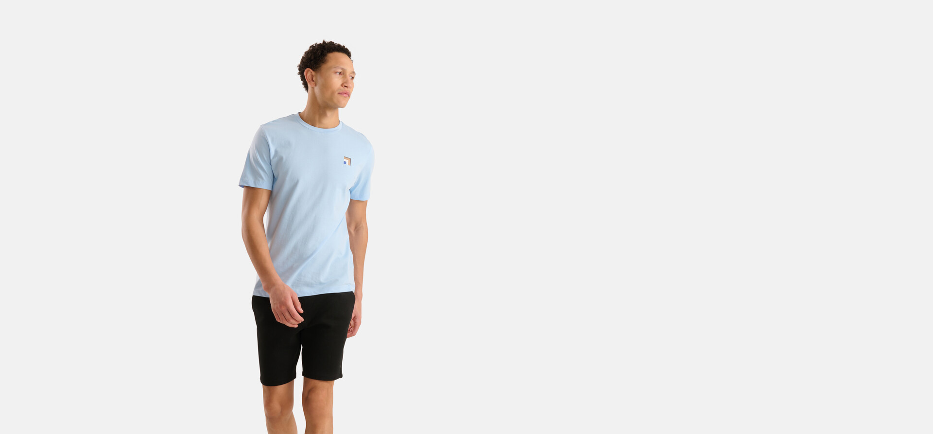 Artwork T-shirt Hellblau SHOEBY MEN
