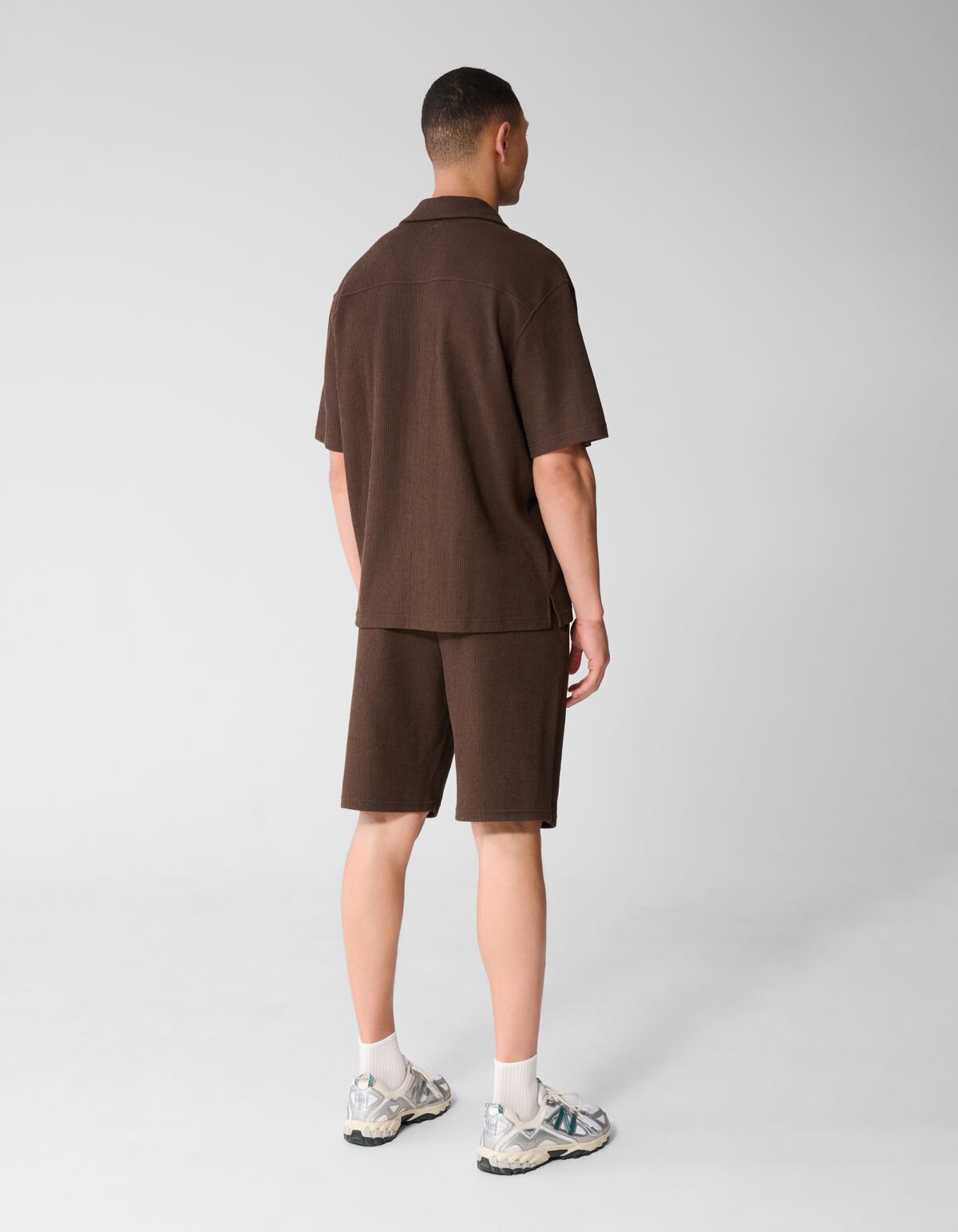 Rippen kurz dunkelbraun SHOEBY MEN