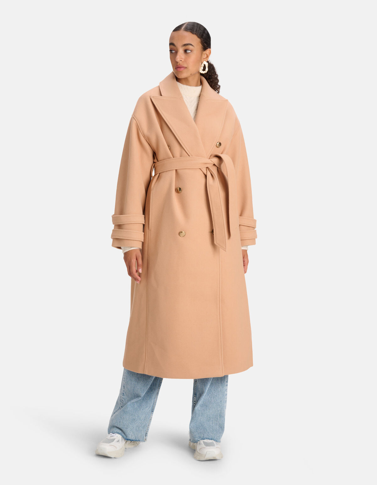 Langer Mantel Braun SHOEBY WOMEN