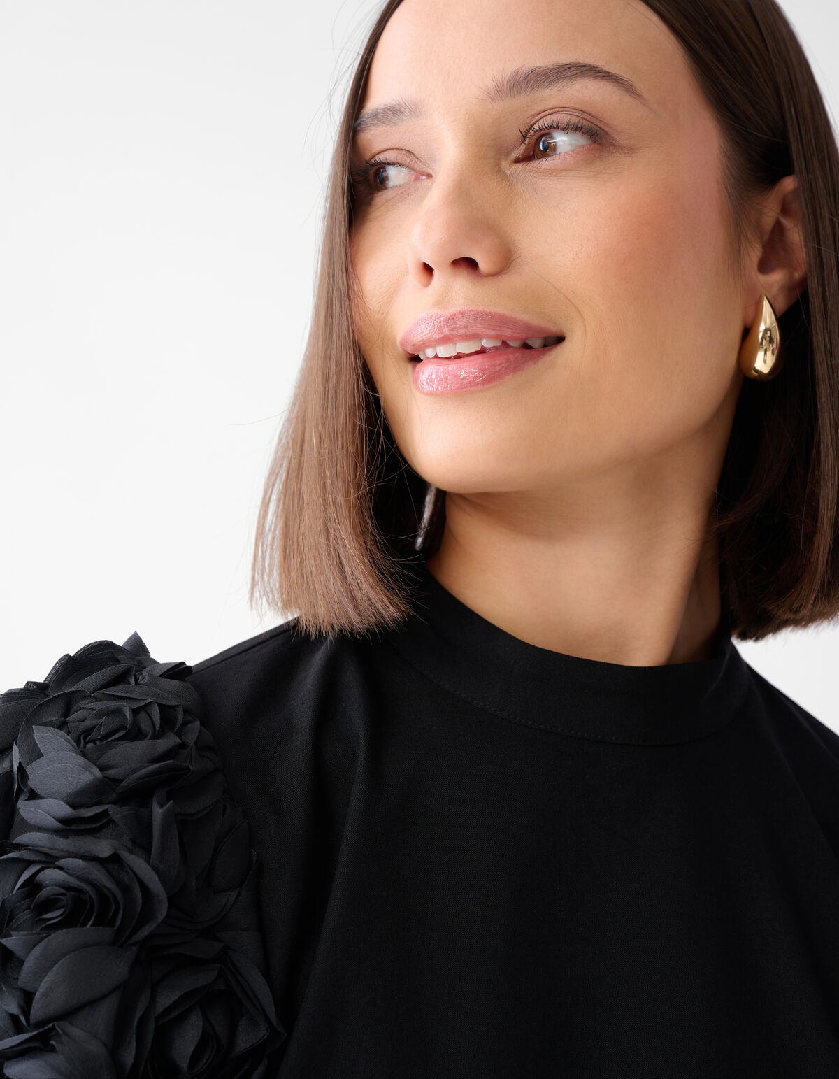 Rose Top Schwarz SHOEBY WOMEN