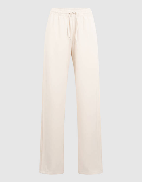 Weite Beinform Hose Gebrochen Weiß Bei Fred SHOEBY WOMEN