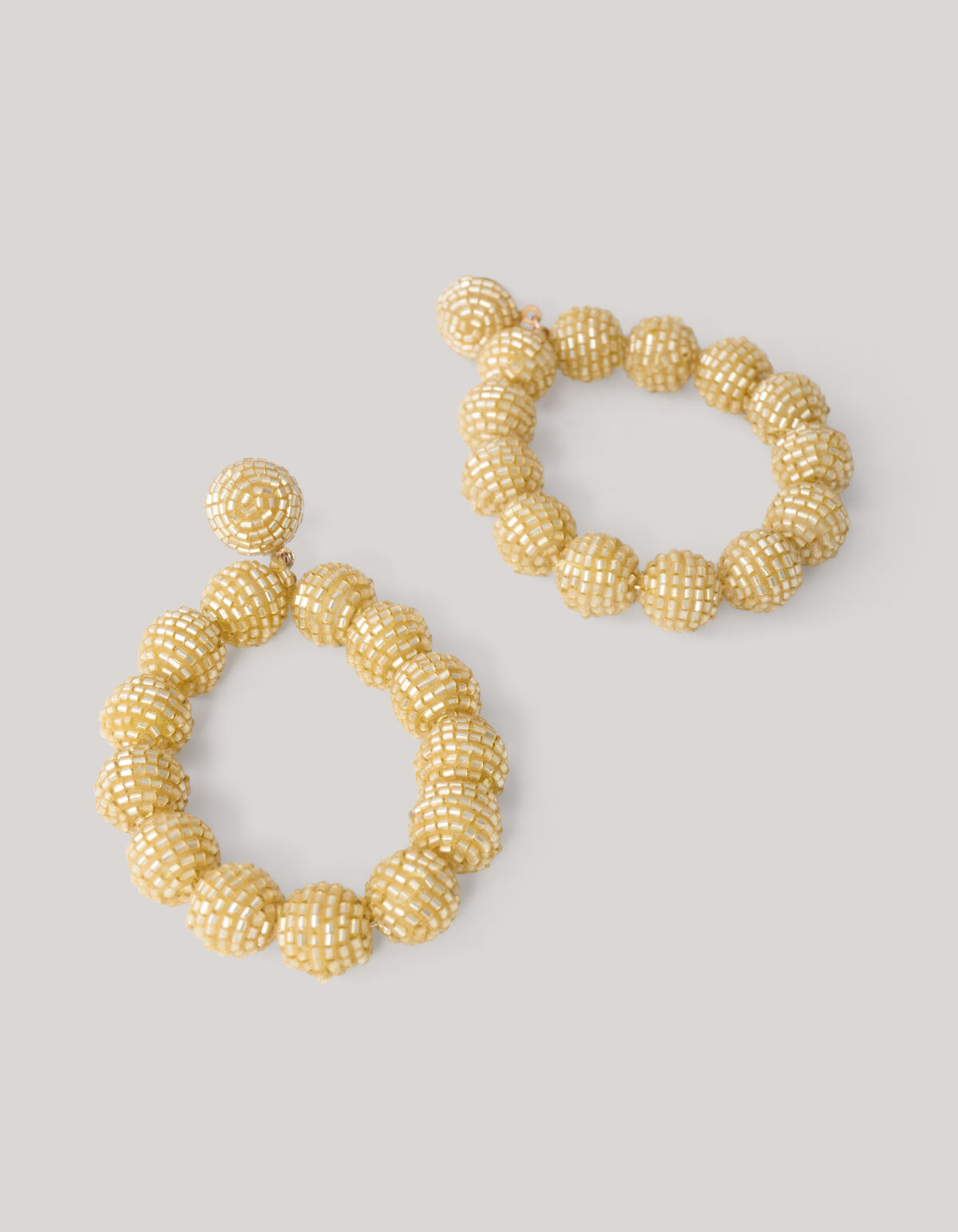 Perlenohrringe Gold SHOEBY ACCESSOIRES