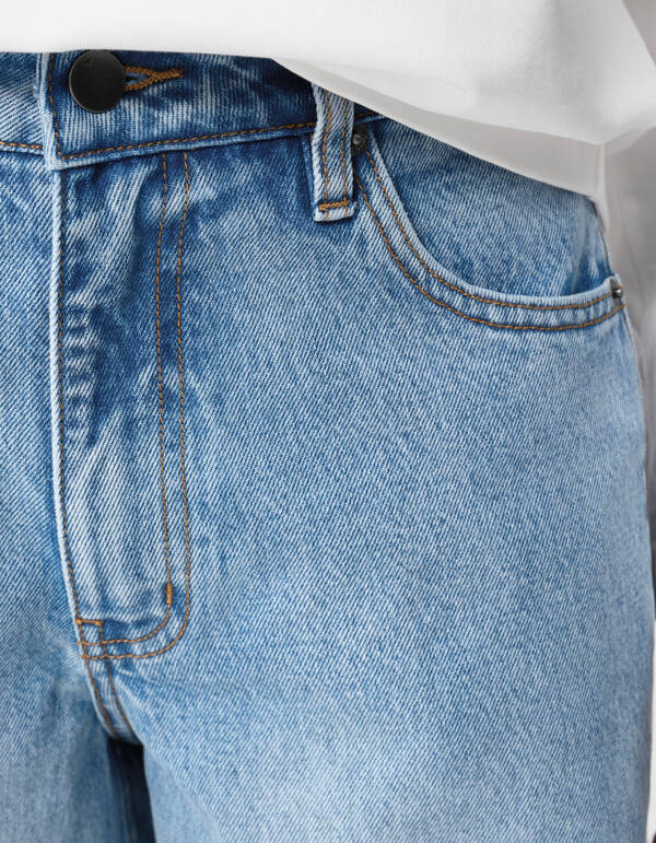 Barrel Fit Jeans Mediumstone von Monica SHOEBY WOMEN