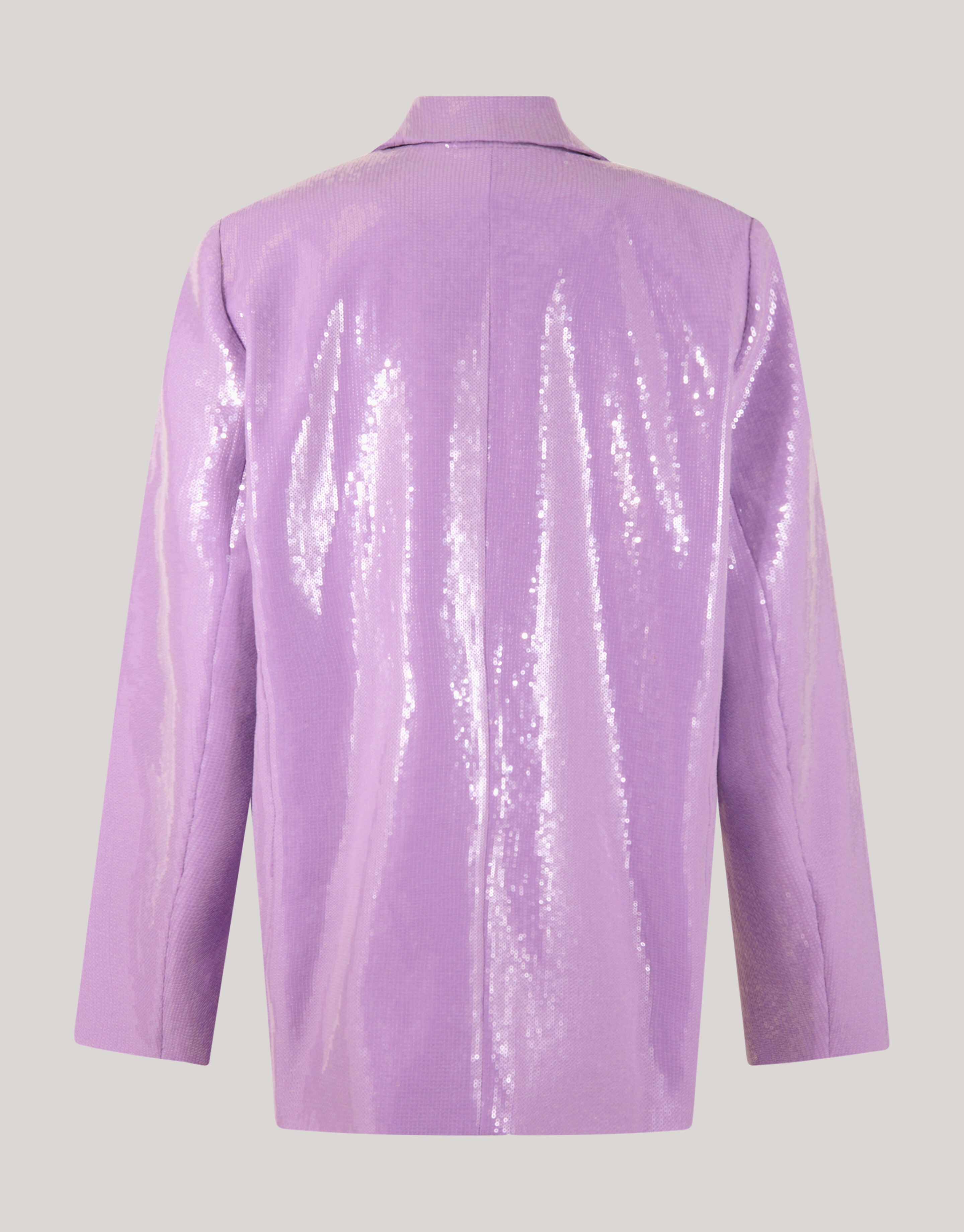 Übergroßer Pailletten-Blazer Hellviolett SHOEBY WOMEN