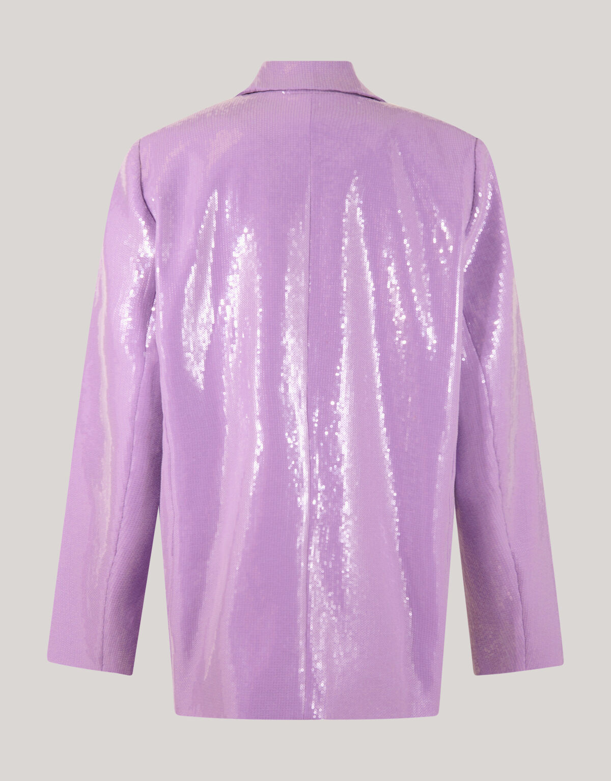 Übergroßer Pailletten-Blazer Hellviolett SHOEBY WOMEN