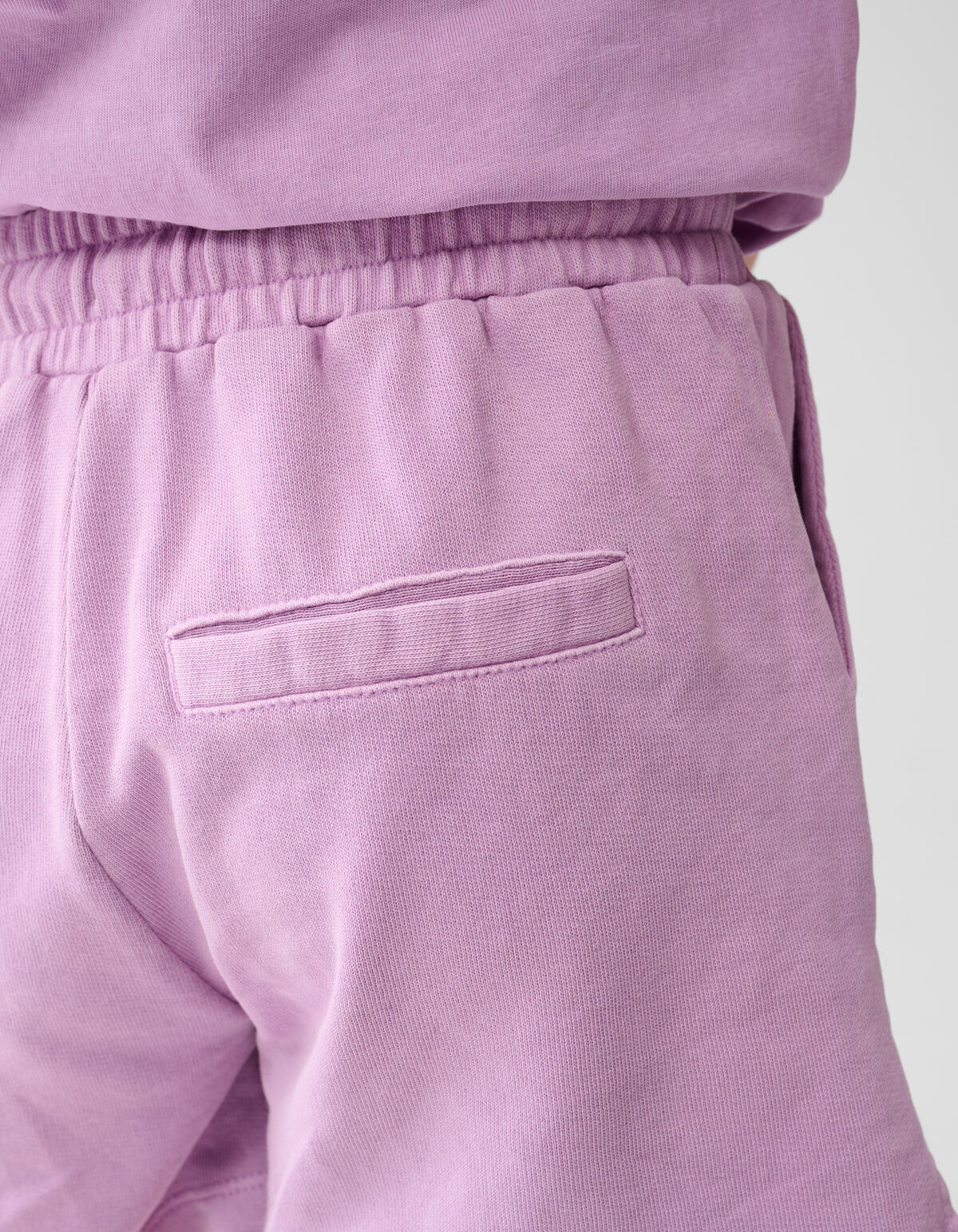 Cherry Artwork Short Washed Light Purple SHOEBY GIRLS