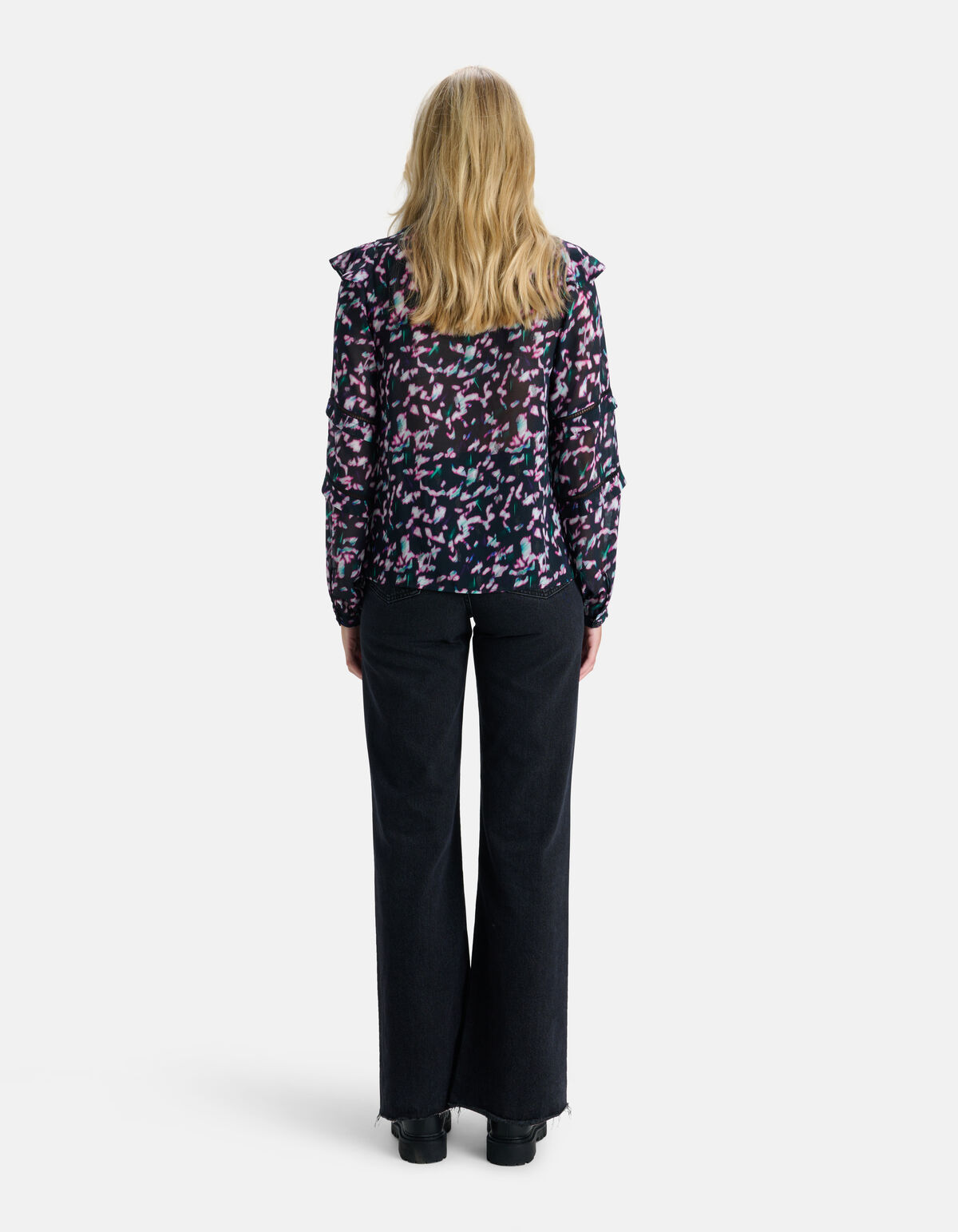 Bluse mit abstraktem Druck SHOEBY WOMEN