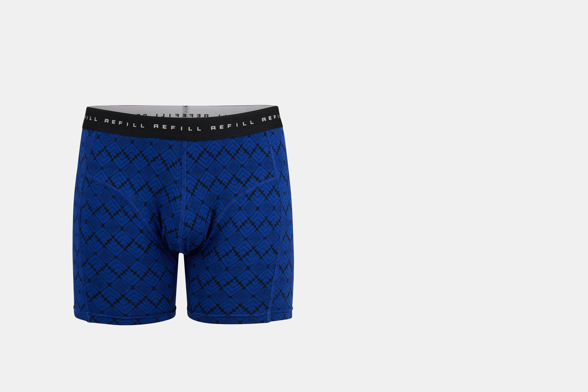 Boxershort mit Ethnoprint Dunkelblau ACCESSOIRES SHOEBY