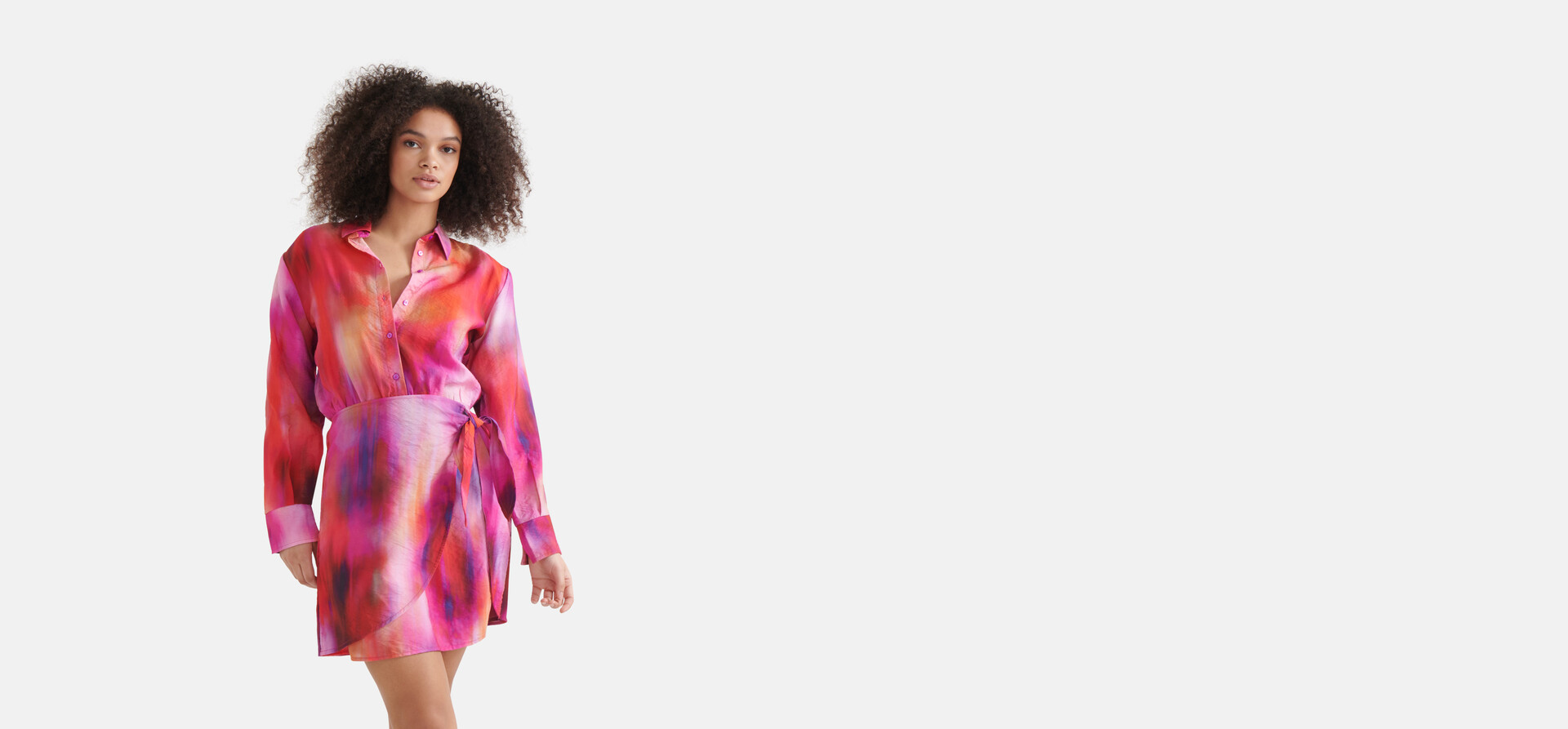 Buntes Tie Dye Kleid SHOEBY WOMEN