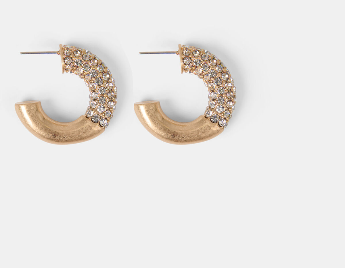Große Diamant-Ohrringe SHOEBY ACCESSOIRES
