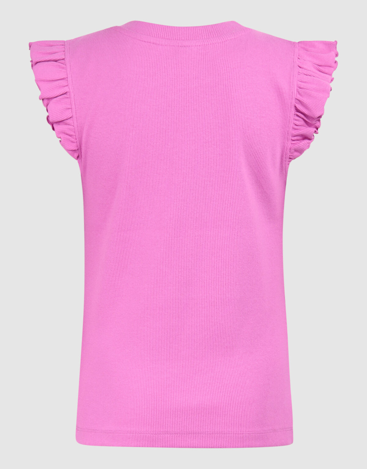 Ruffle Rib Top Rosa SHOEBY GIRLS