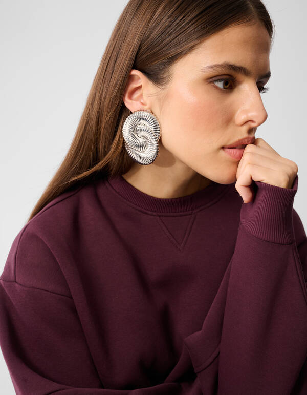 Spiralohrringe Silber SHOEBY ACCESSOIRES