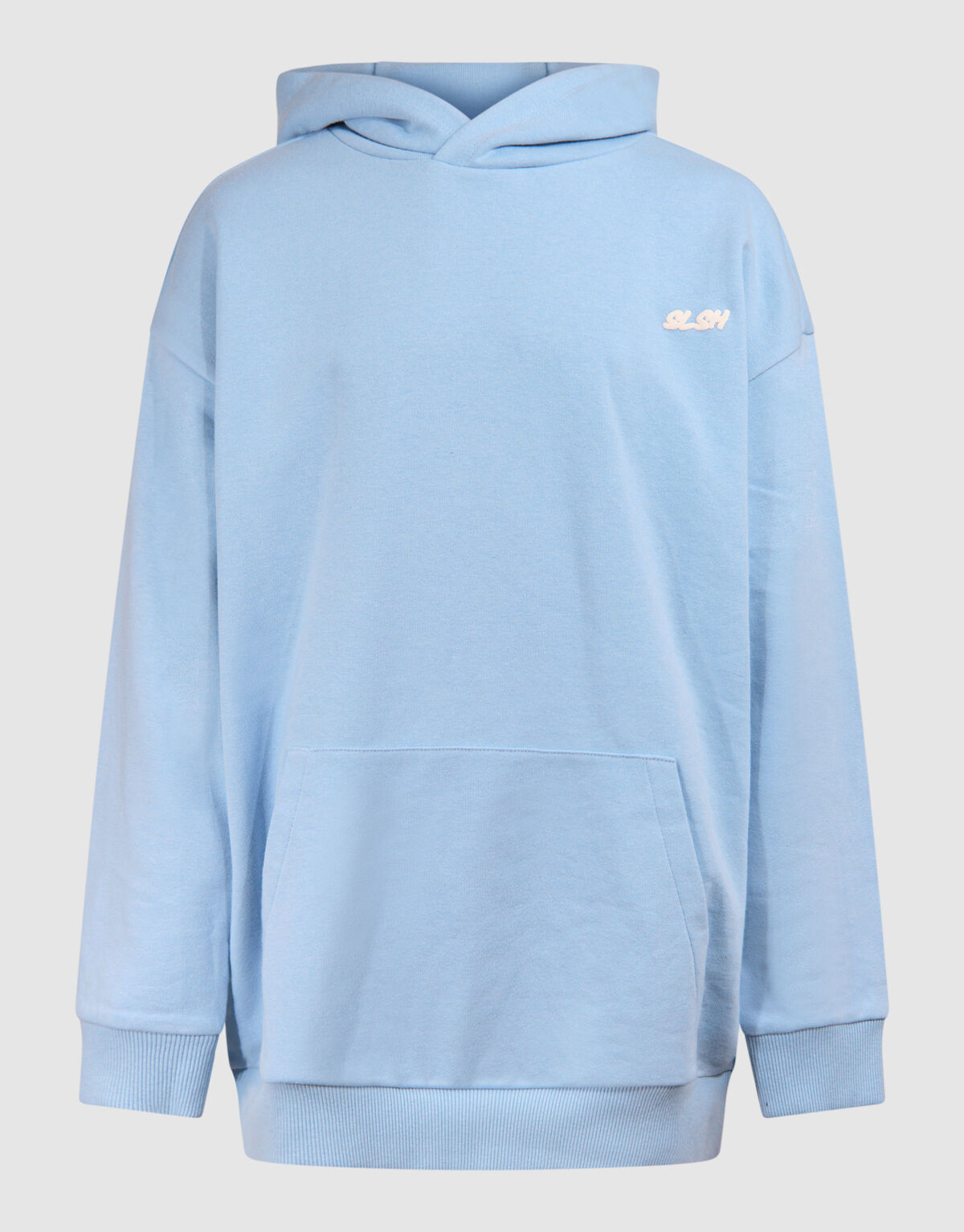 Basic Text Hoodie Hellblau SHOEBY BOYS