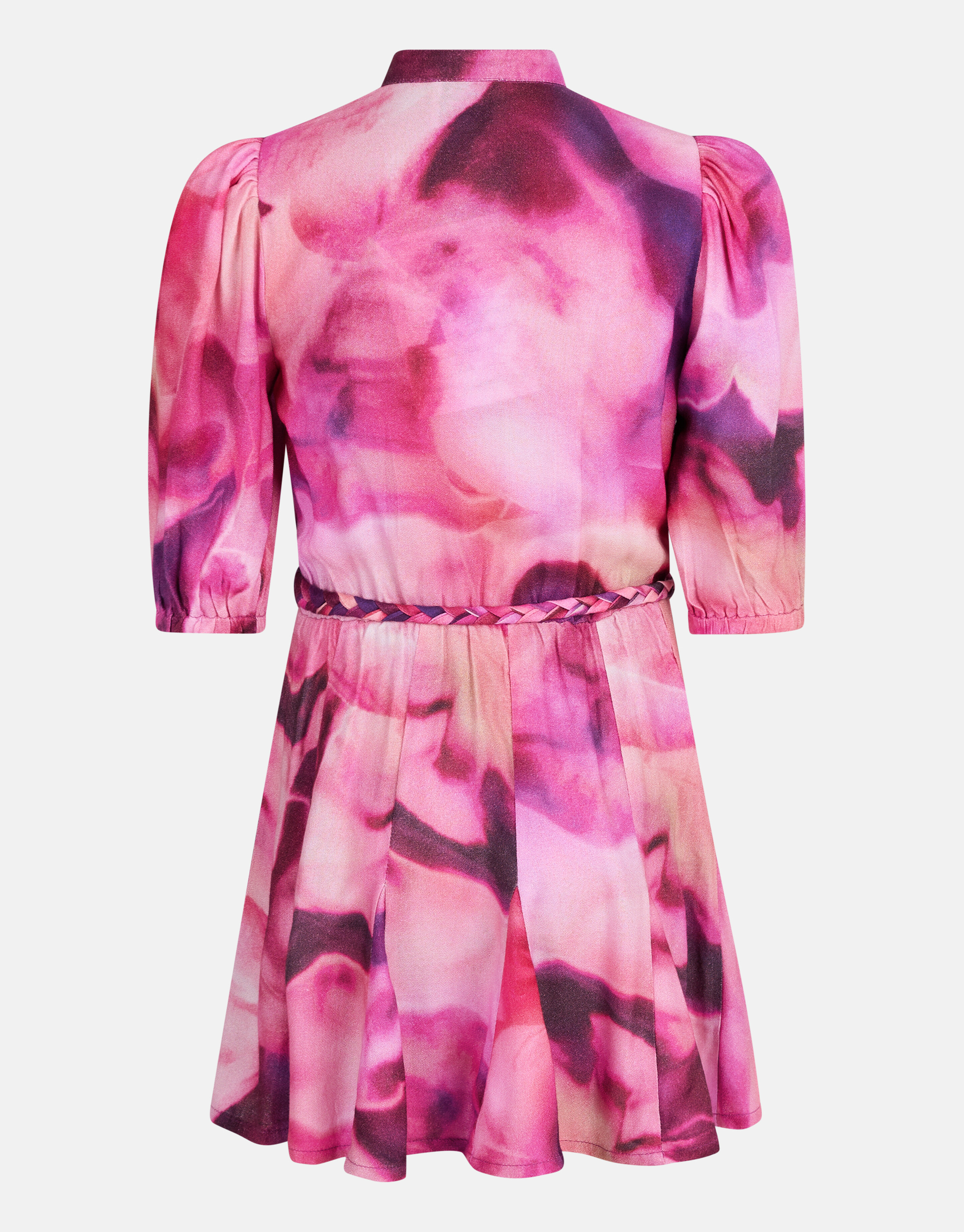 Tie Dye Print Kleid Pink von Nicolette SHOEBY GIRLS
