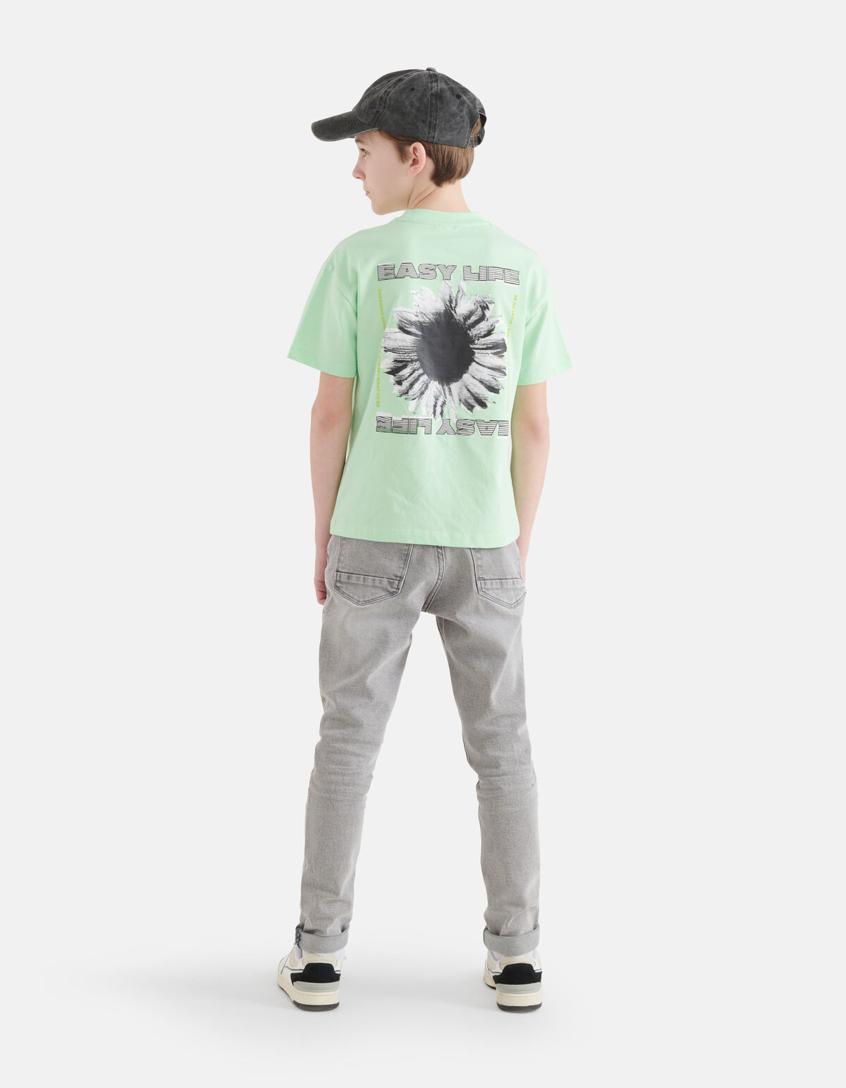 Artwork T-shirt Hellgr&uuml;n SHOEBY BOYS