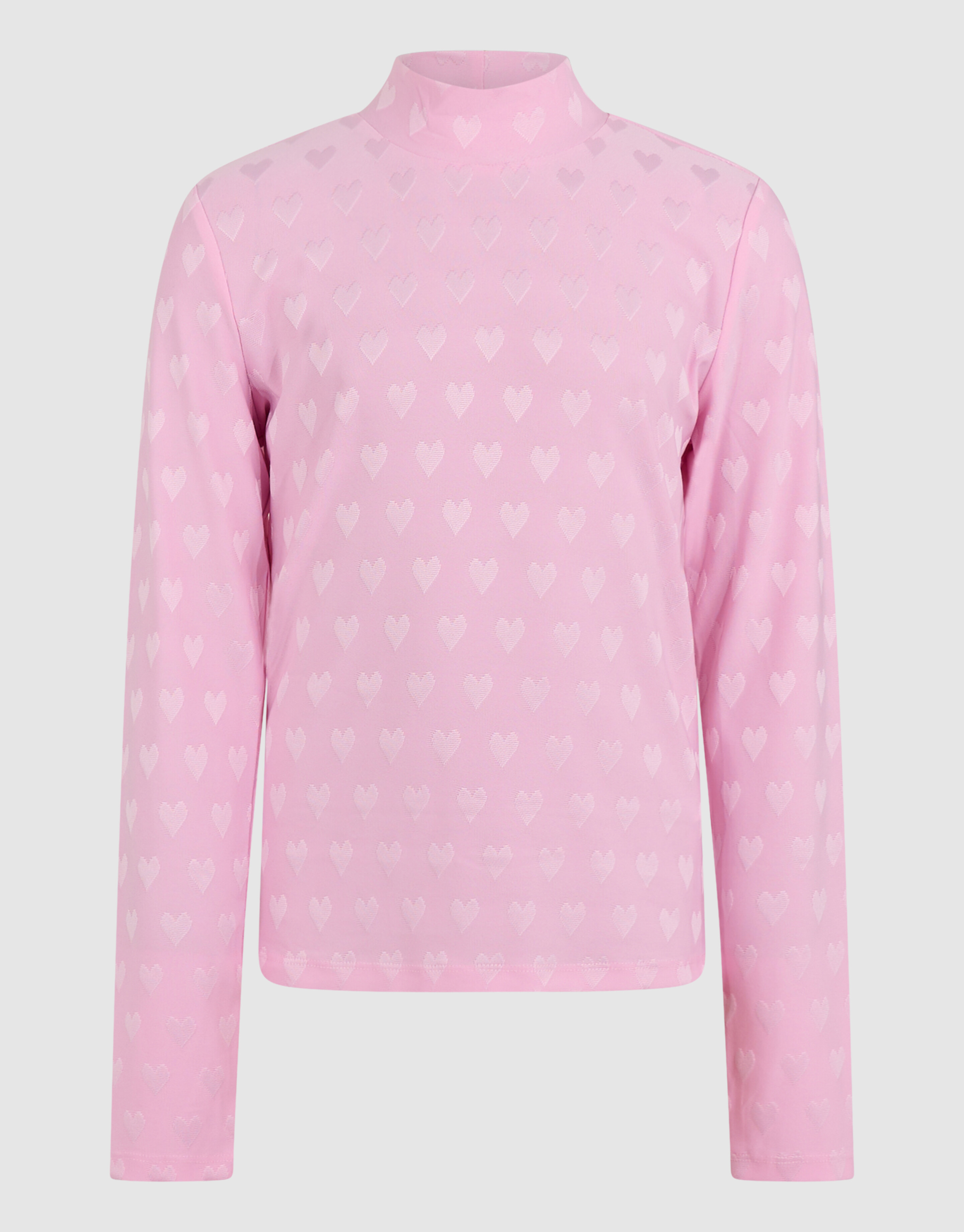 Herzmuster Longsleeve Top Rosa SHOEBY GIRLS