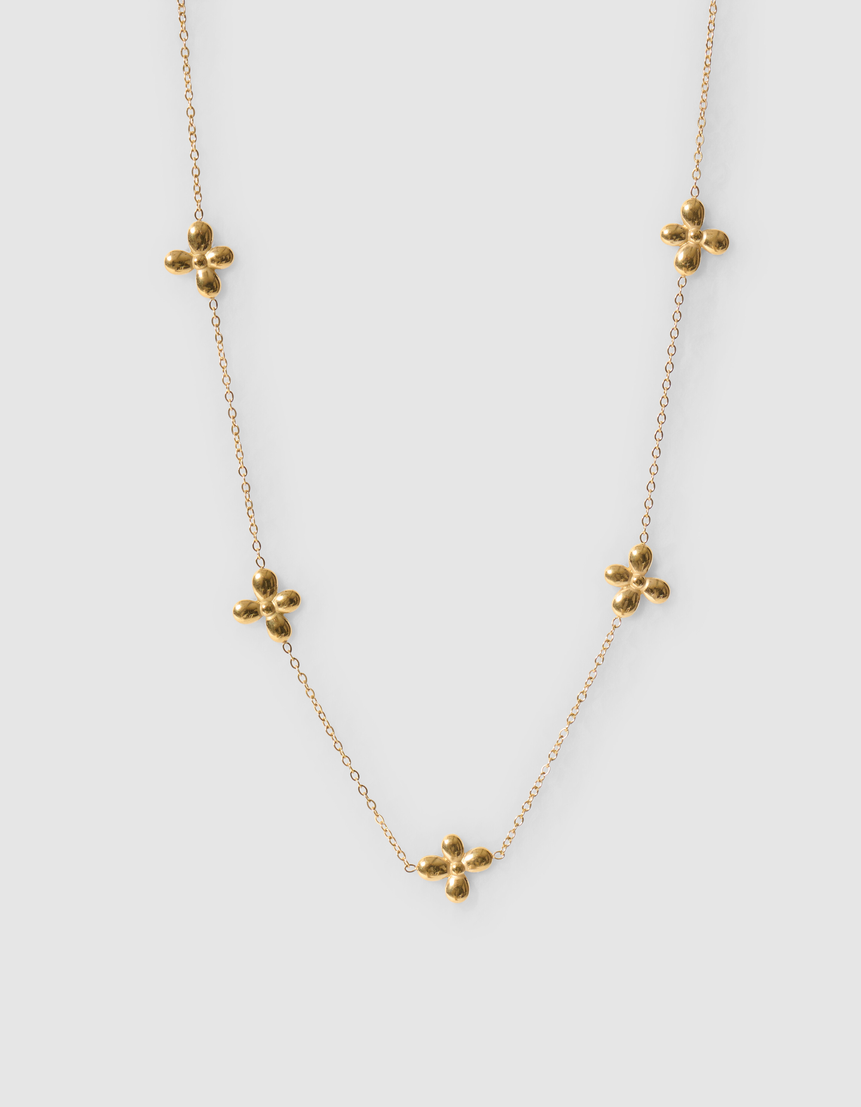 Small Flower Ketting Goud SHOEBY ACCESSOIRES