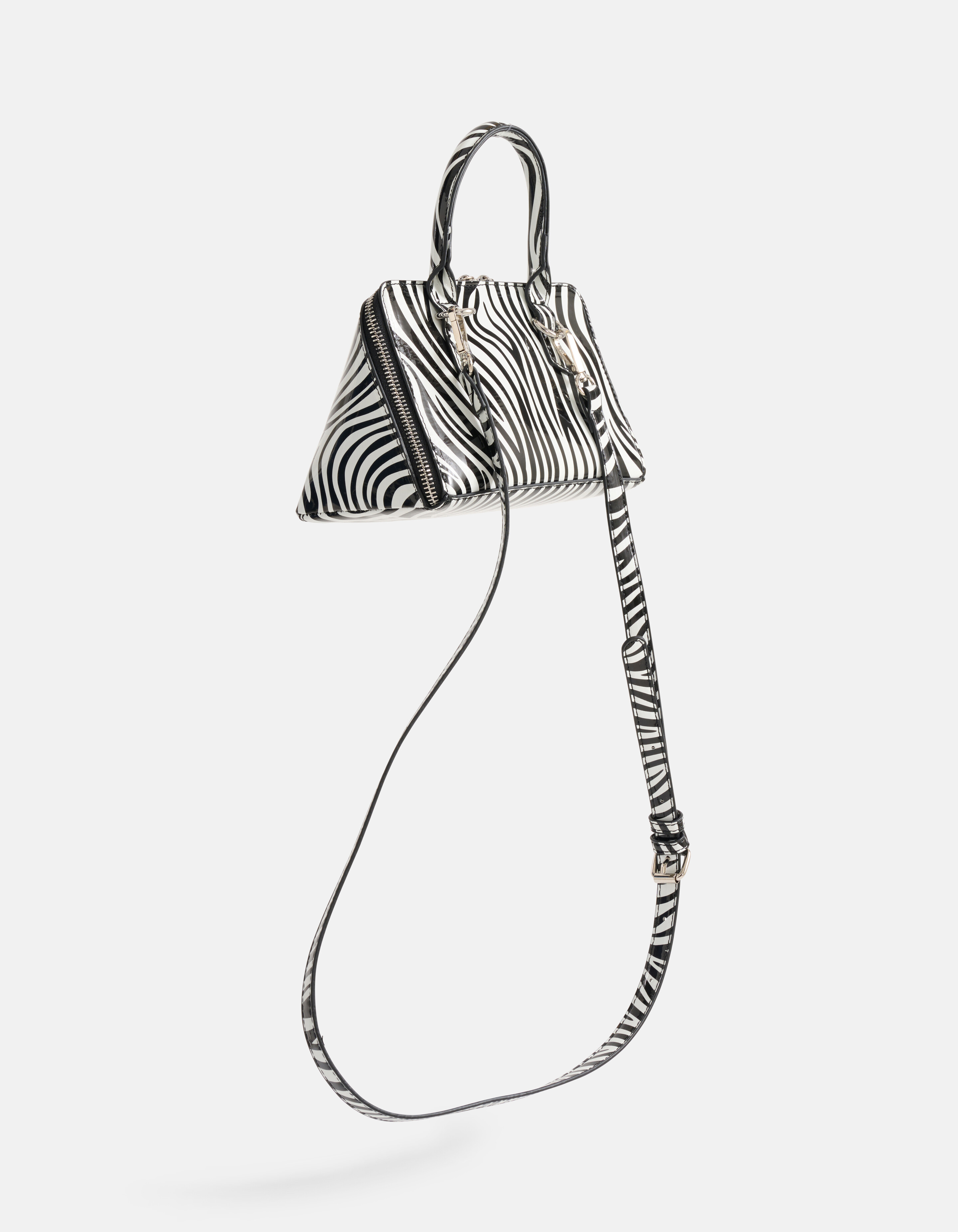 Mini Zebra Tasche Schwarz/Weiß SHOEBY ACCESSOIRES