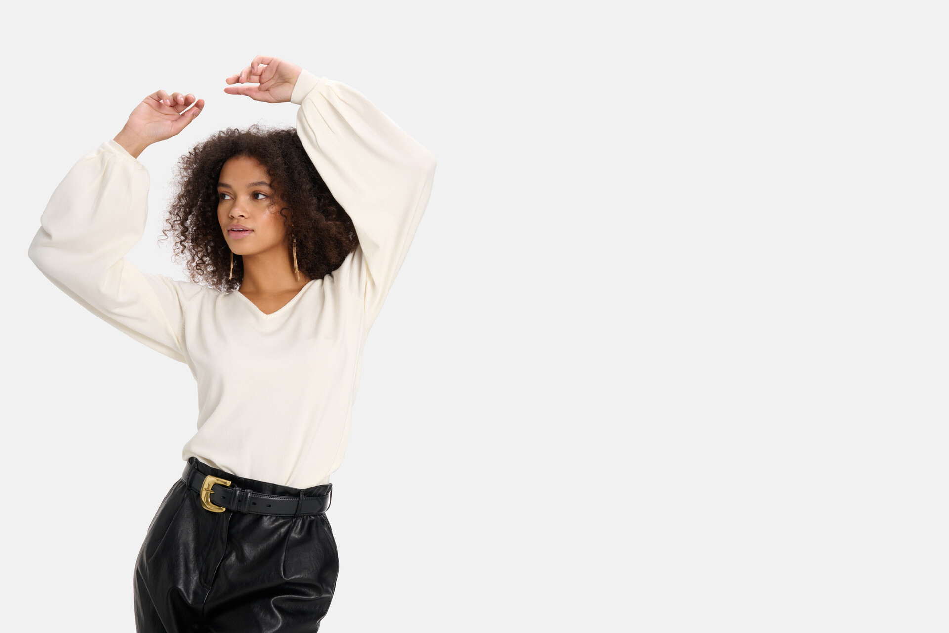 Strickpullover Off White SHOEBY WOMEN
