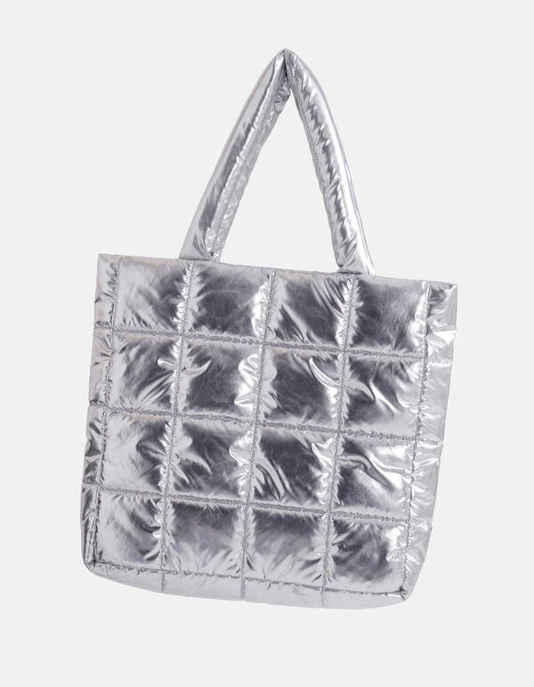 Metallic Shopper Silber SHOEBY ACCESSOIRES