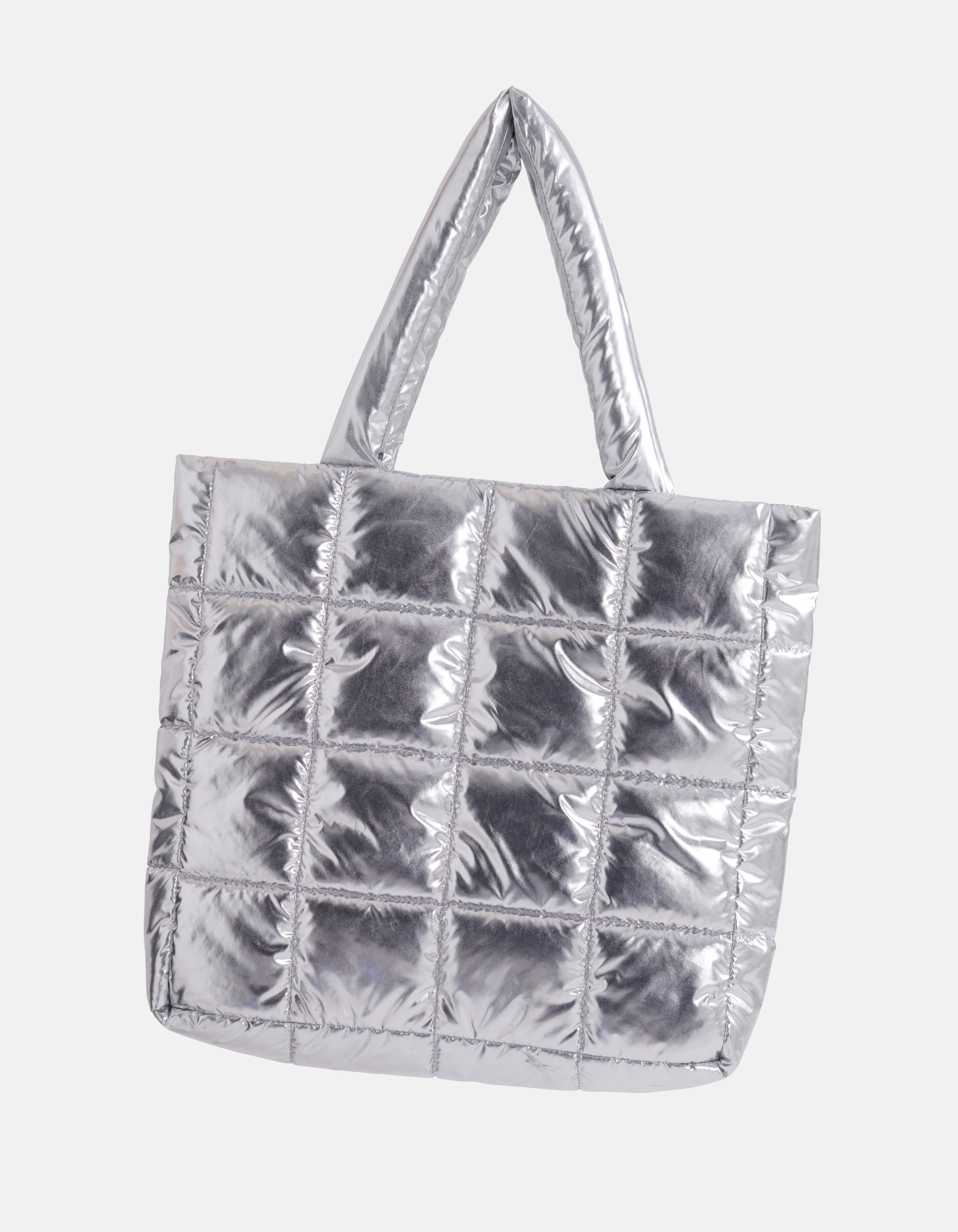 Metallischer Shopper Silber SHOEBY ACCESSOIRES