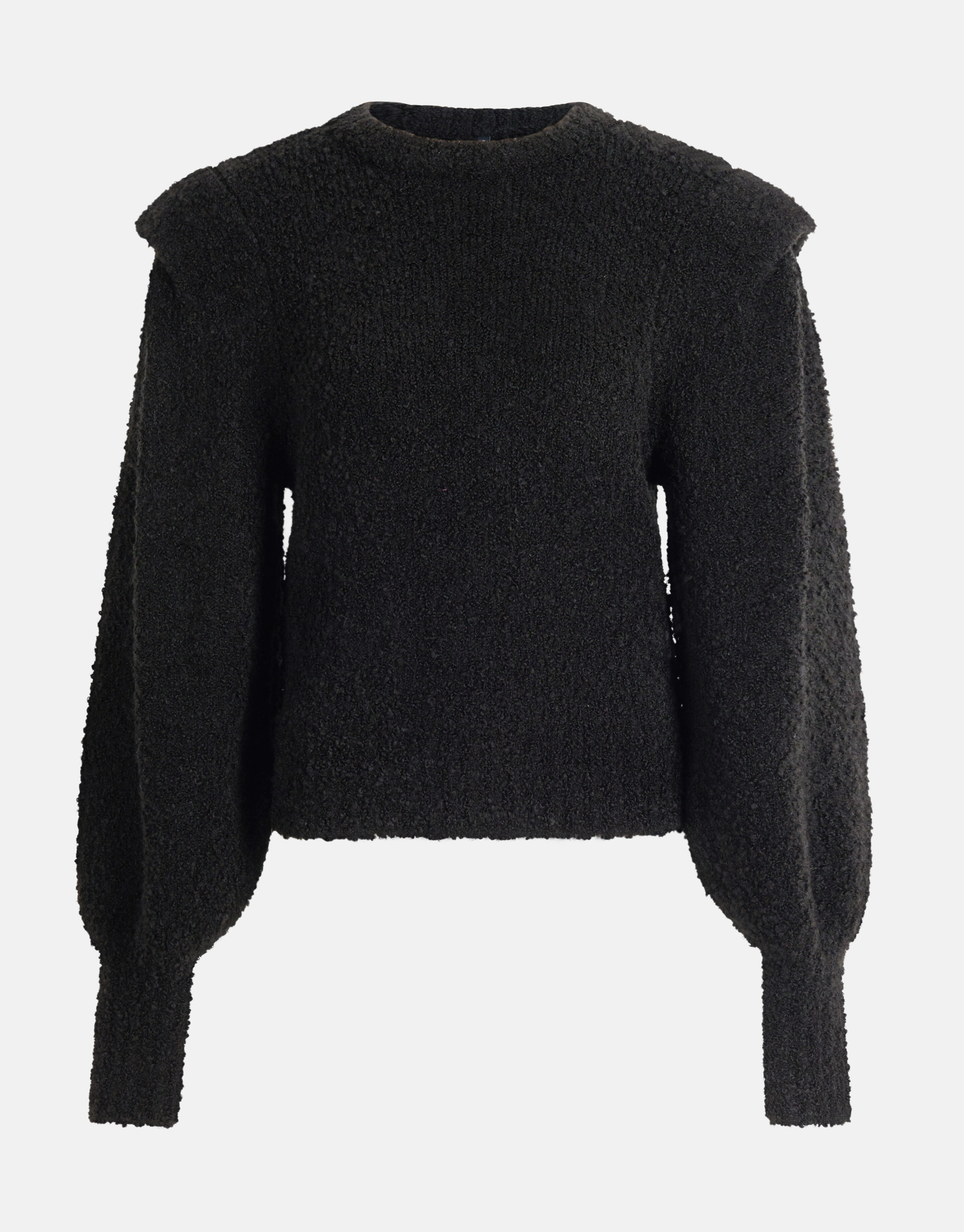 Boucle-Pullover Schwarz SHOEBY WOMEN