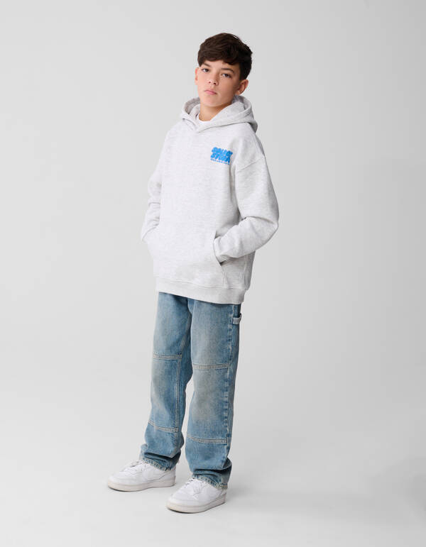 Solace Artwork Hoodie Grau SHOEBY BOYS