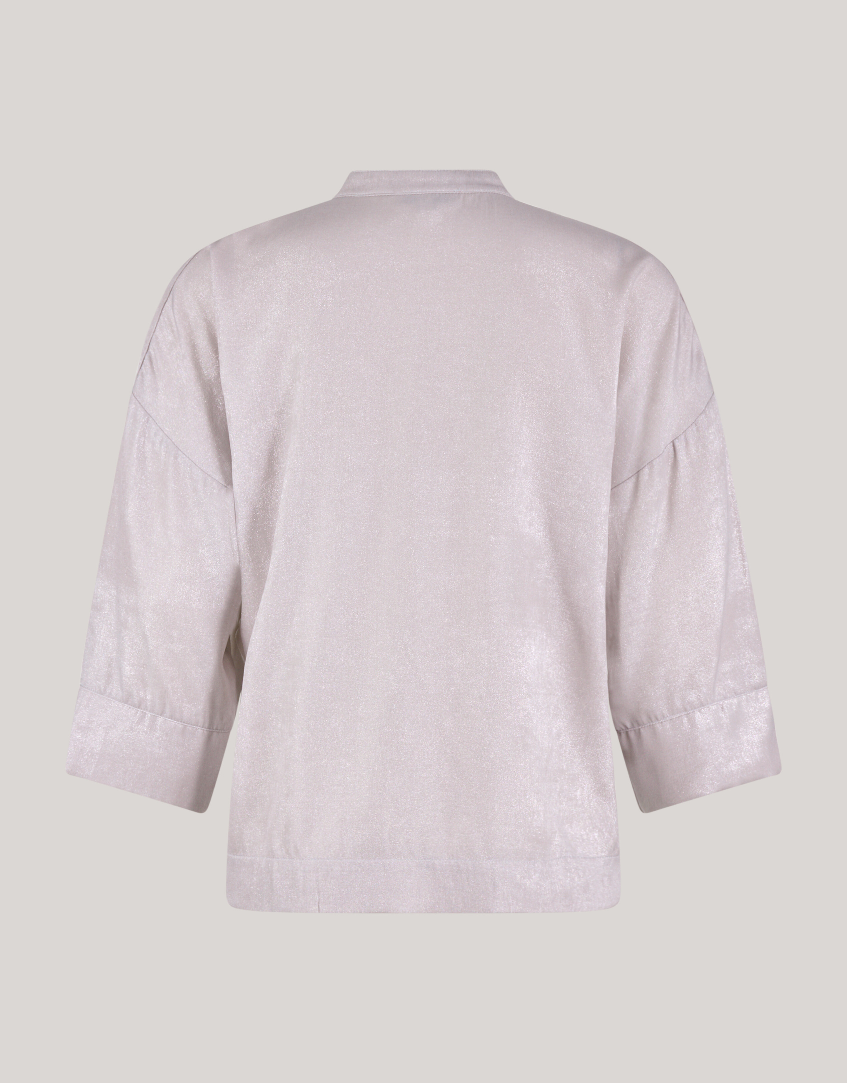 Glänzende weite Bluse Silber SHOEBY WOMEN