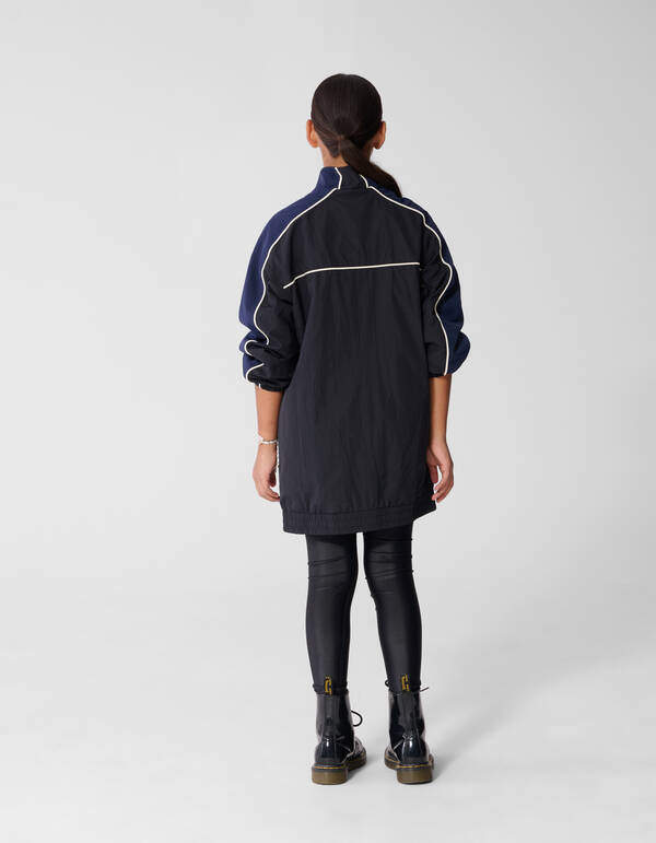 Relaxed Fit Tech Kleid Dunkelblau/Schwarz SHOEBY GIRLS