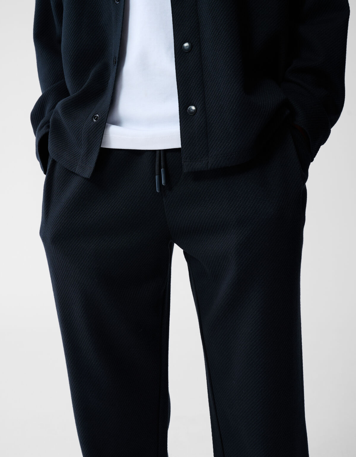 Struktur Hose Dunkelgrau SHOEBY BOYS