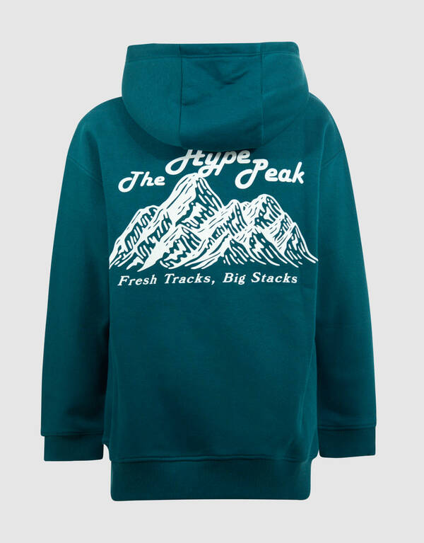 Hype Artwork Hoodie Dunkelgrün SHOEBY BOYS