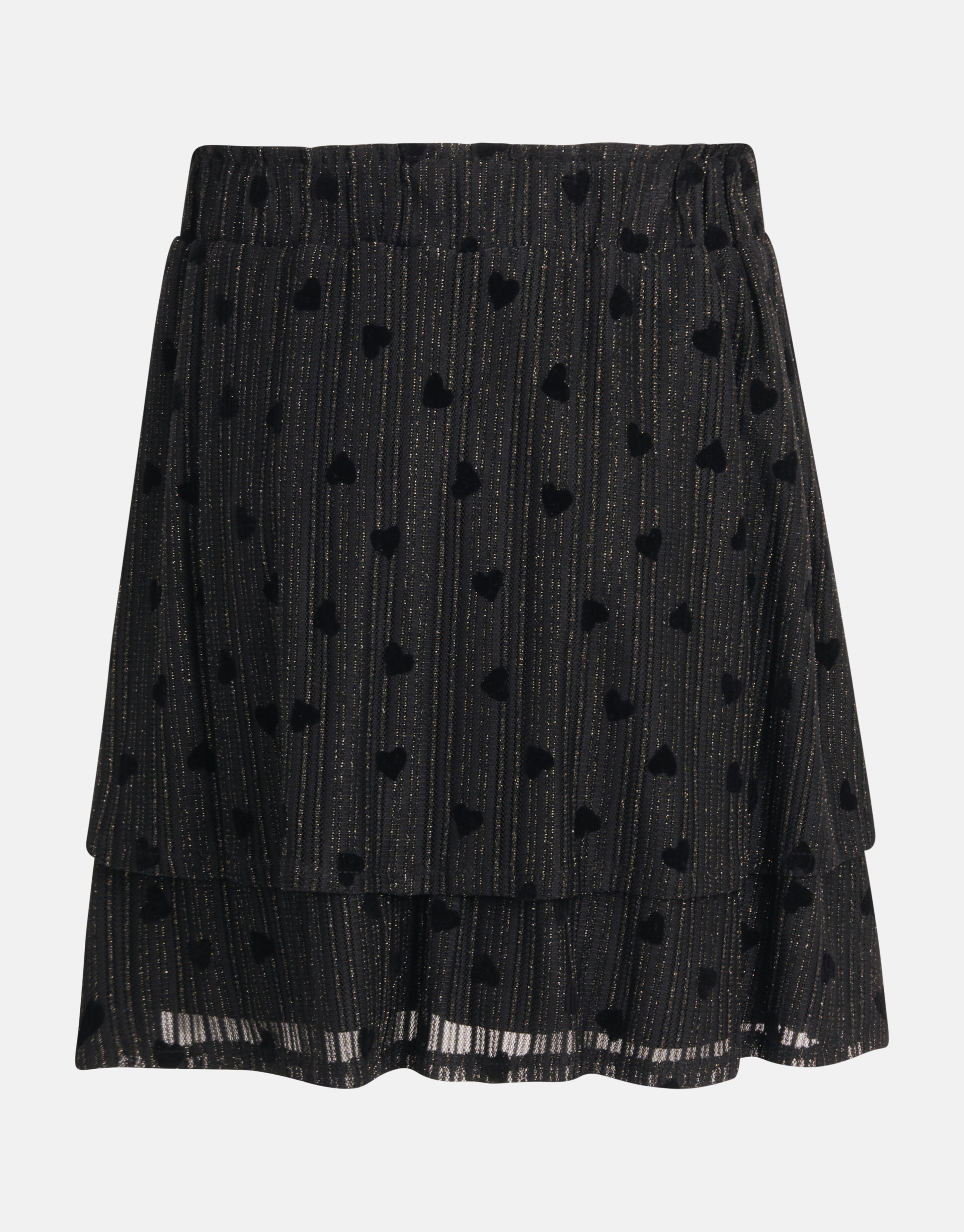 Mesh-Rock Schwarz SHOEBY GIRLS
