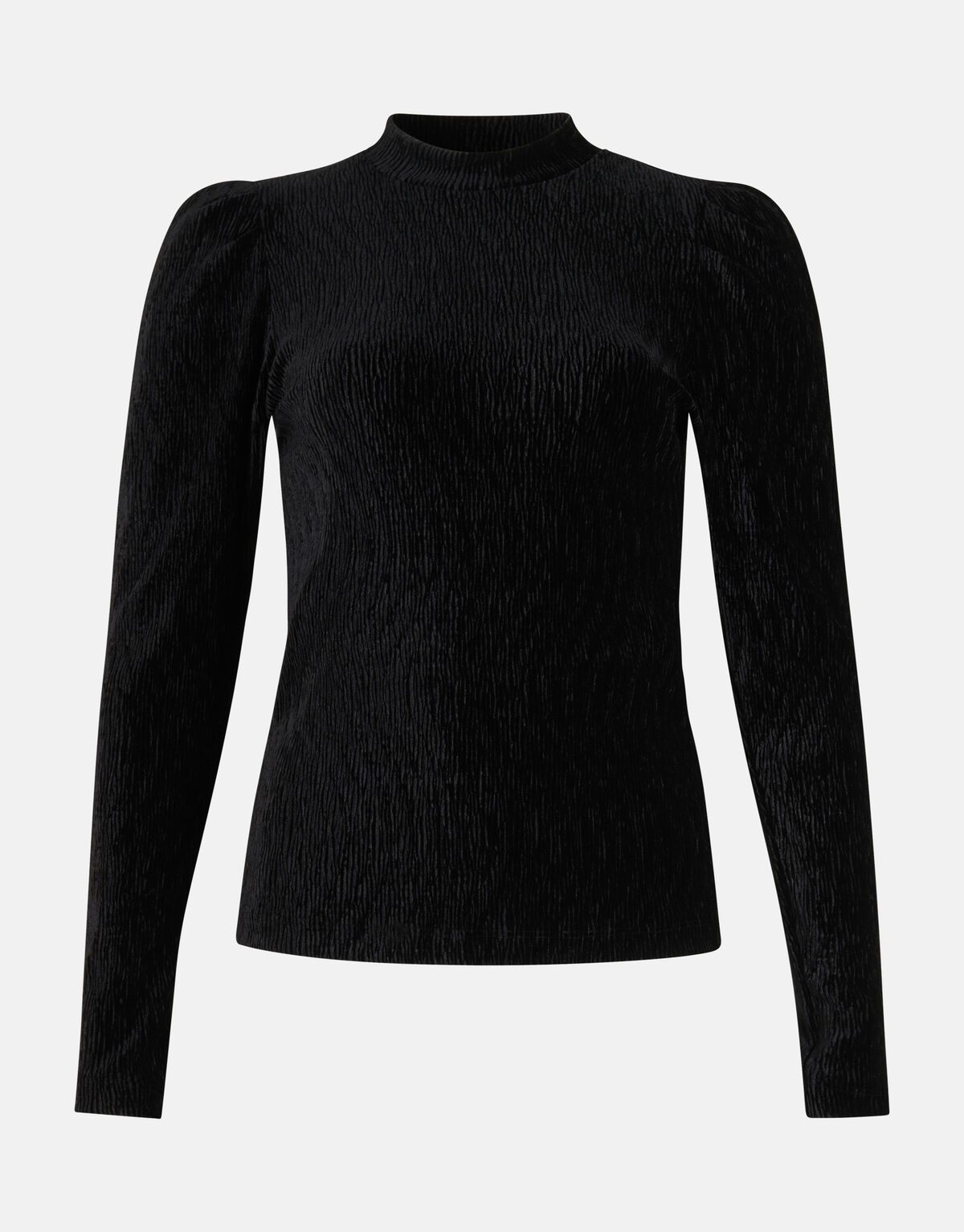 Samt-Top Schwarz SHOEBY WOMEN