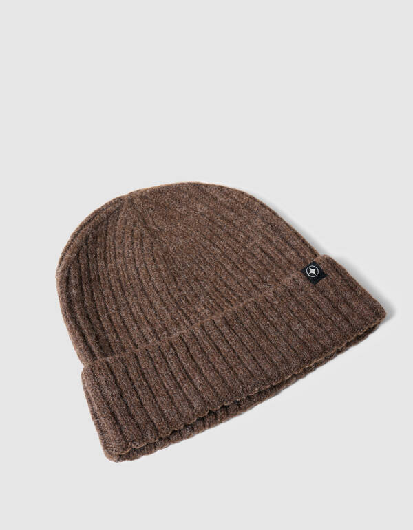 Rib Beanie Dunkelbraun SHOEBY ACCESSOIRES