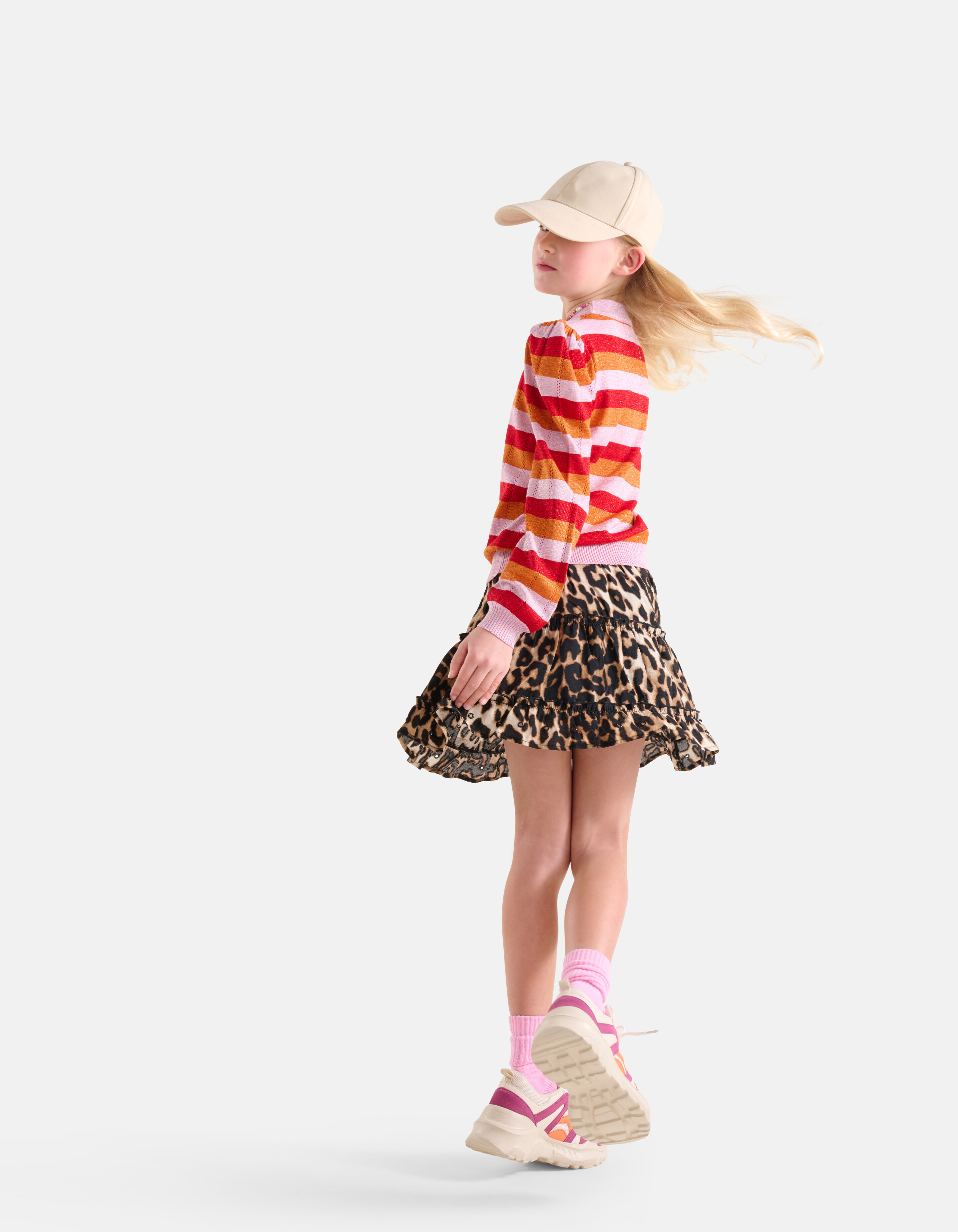 Leopardenrock Braun SHOEBY GIRLS