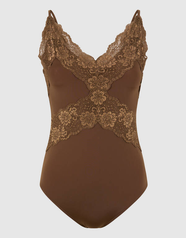 Spitzenbody Khaki SHOEBY WOMEN