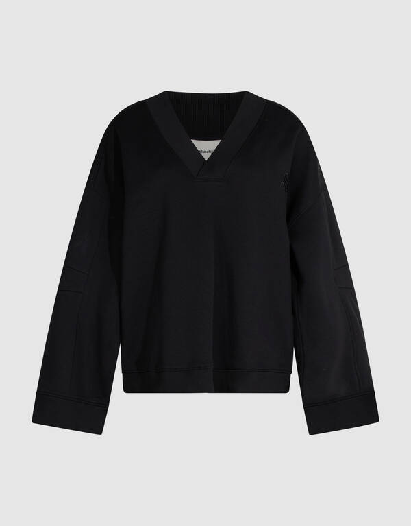 V-Ausschnitt Pullover Braun SHOEBY WOMEN