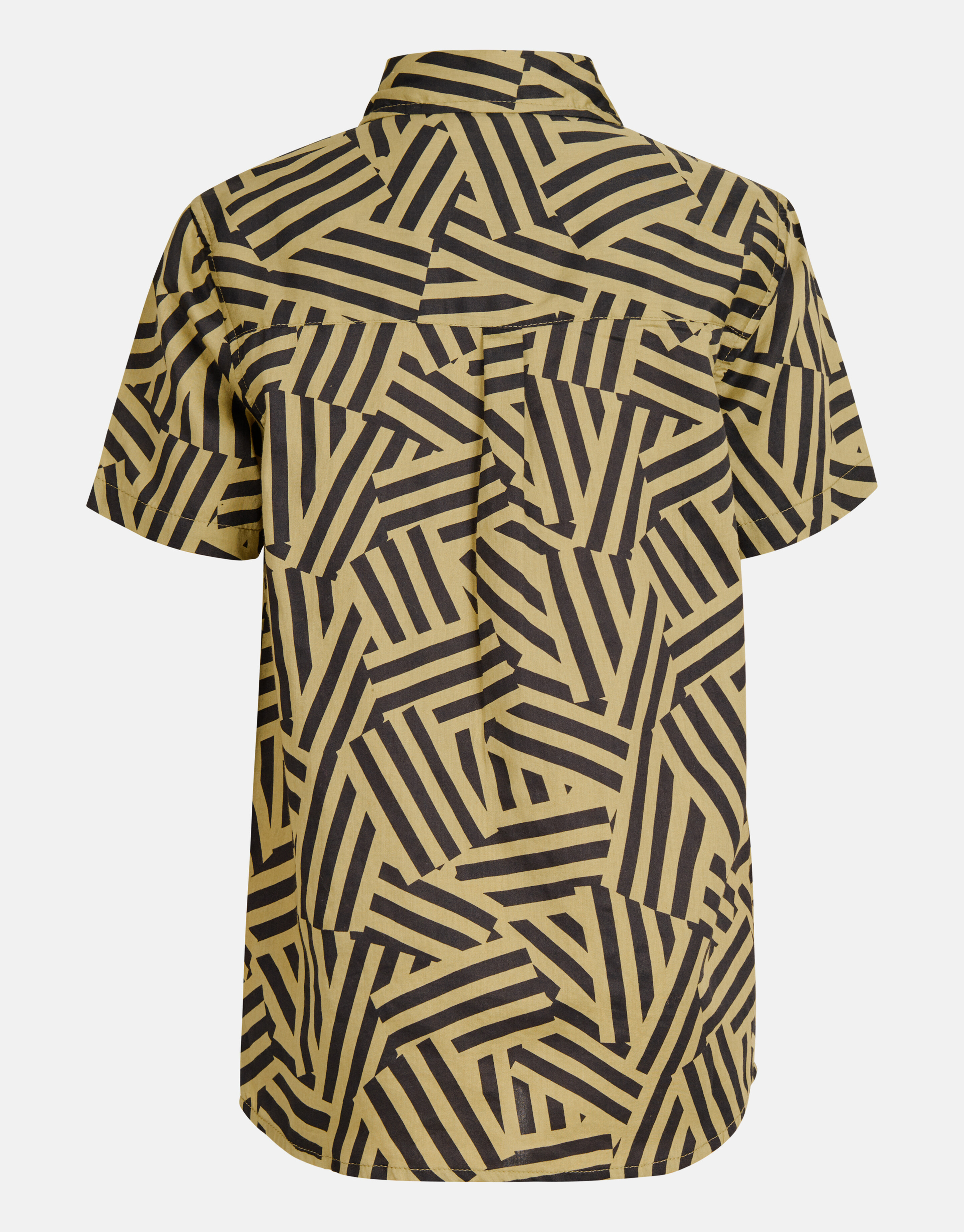 Geometrisches Hemd Sand SHOEBY BOYS