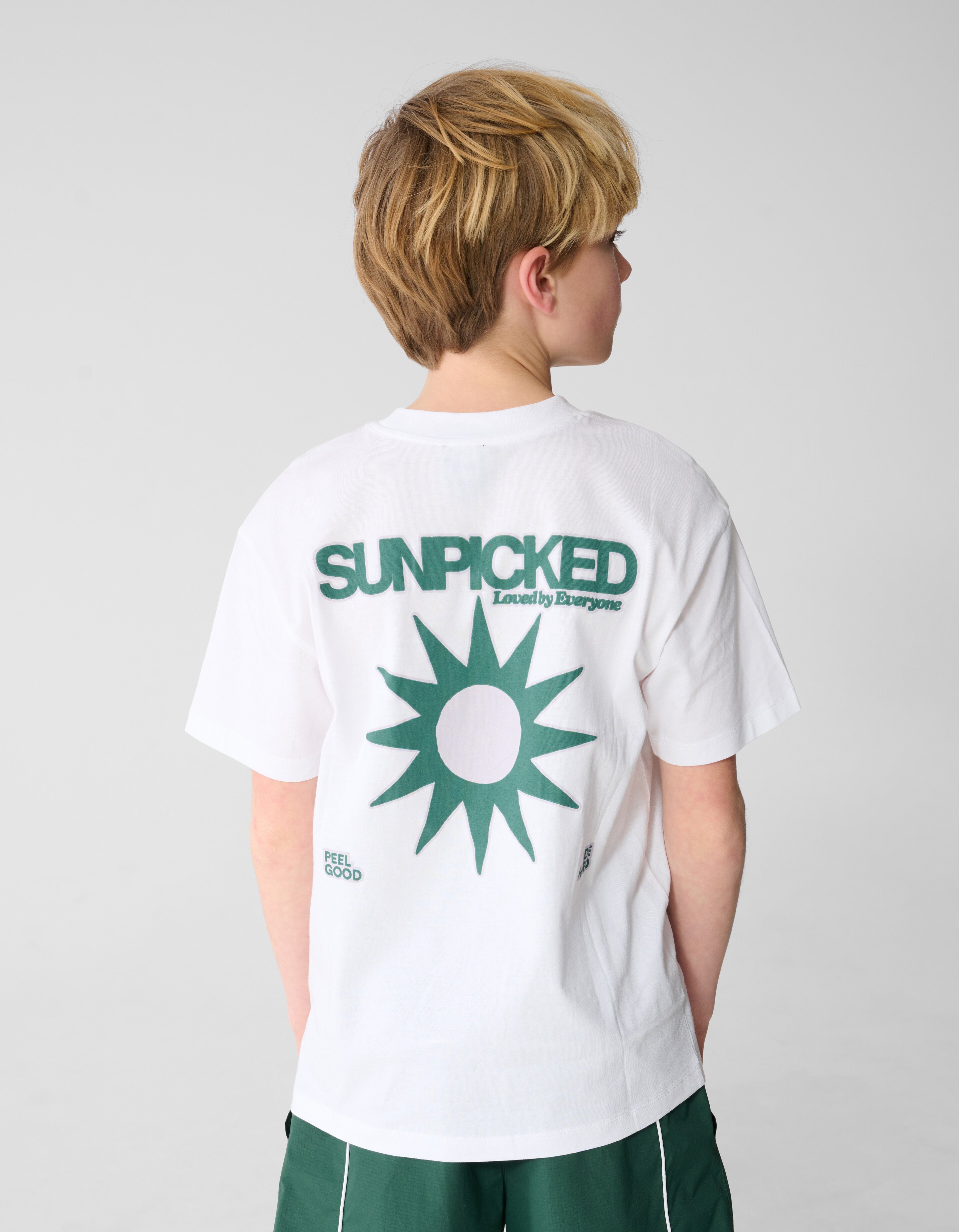 Sunpicked Artwork T-Shirt Wei&szlig; SHOEBY BOYS