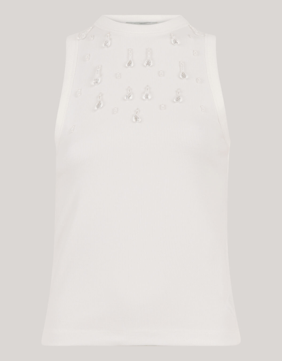 Verschönertes Singulett Wit SHOEBY WOMEN