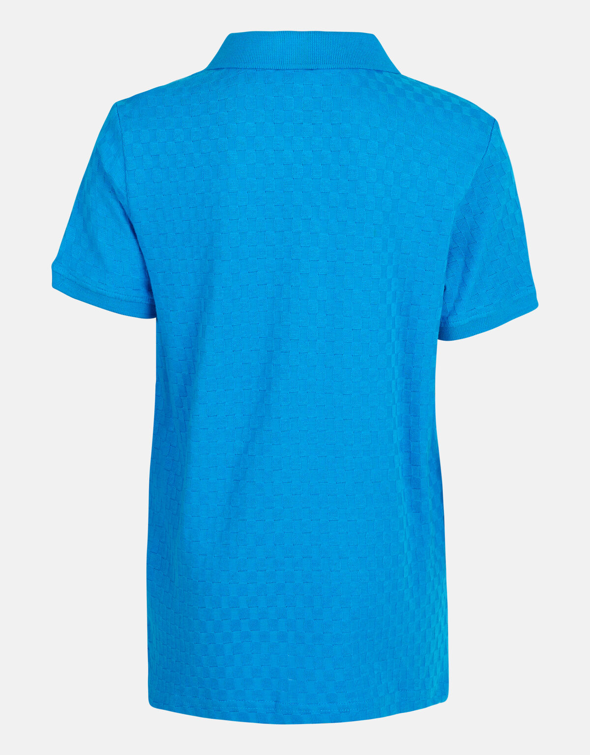 Blockstruktur-Polo Blau SHOEBY BOYS
