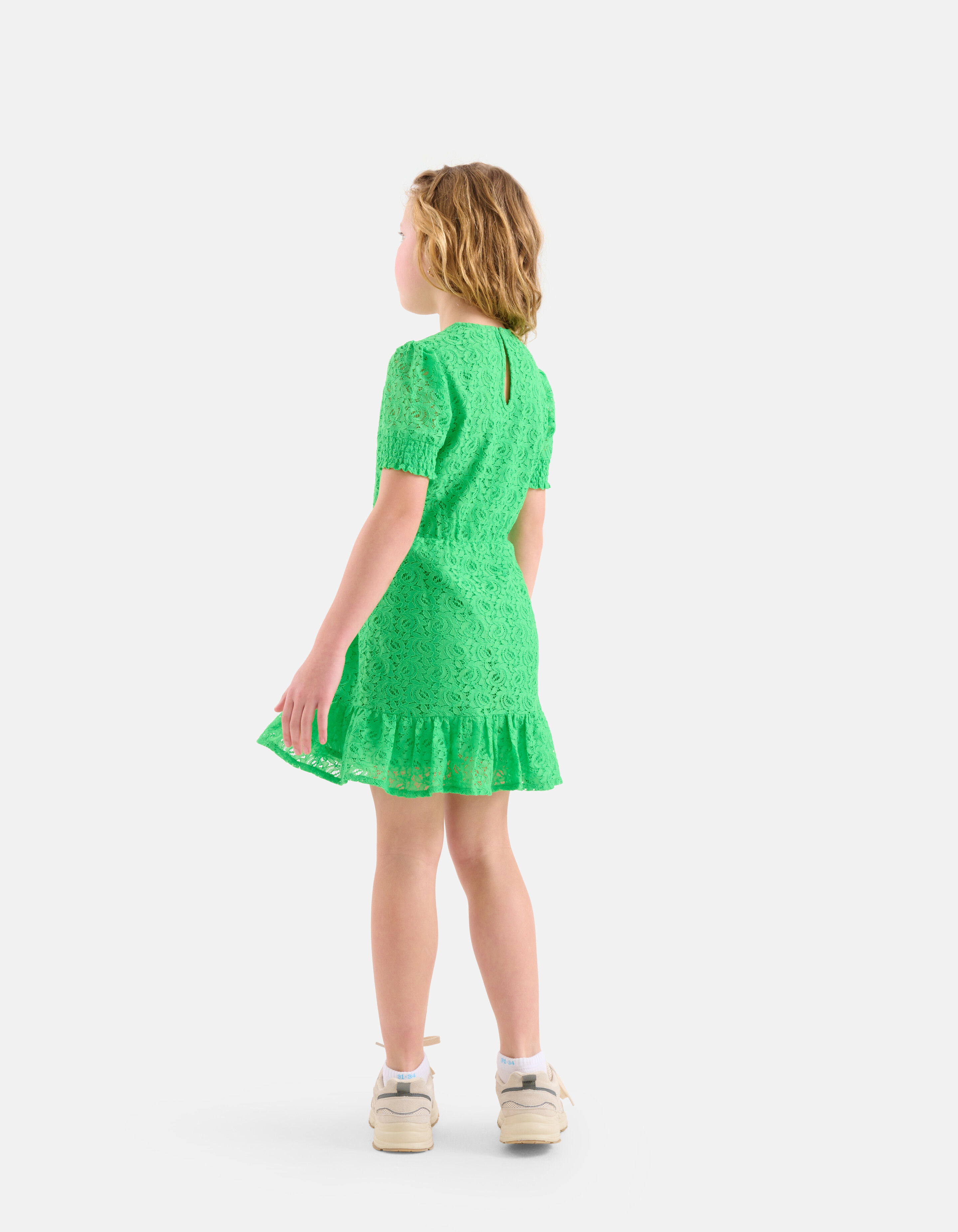 Spitzenkleid Grün SHOEBY GIRLS