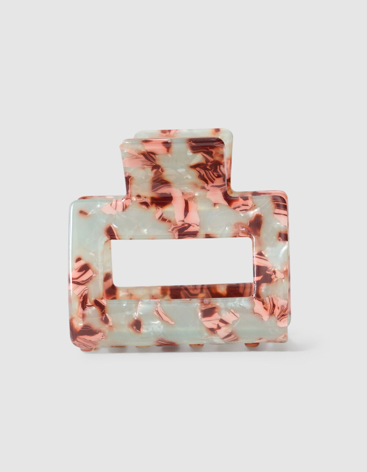 Haarspange Grau/Rosa SHOEBY ACCESSOIRES