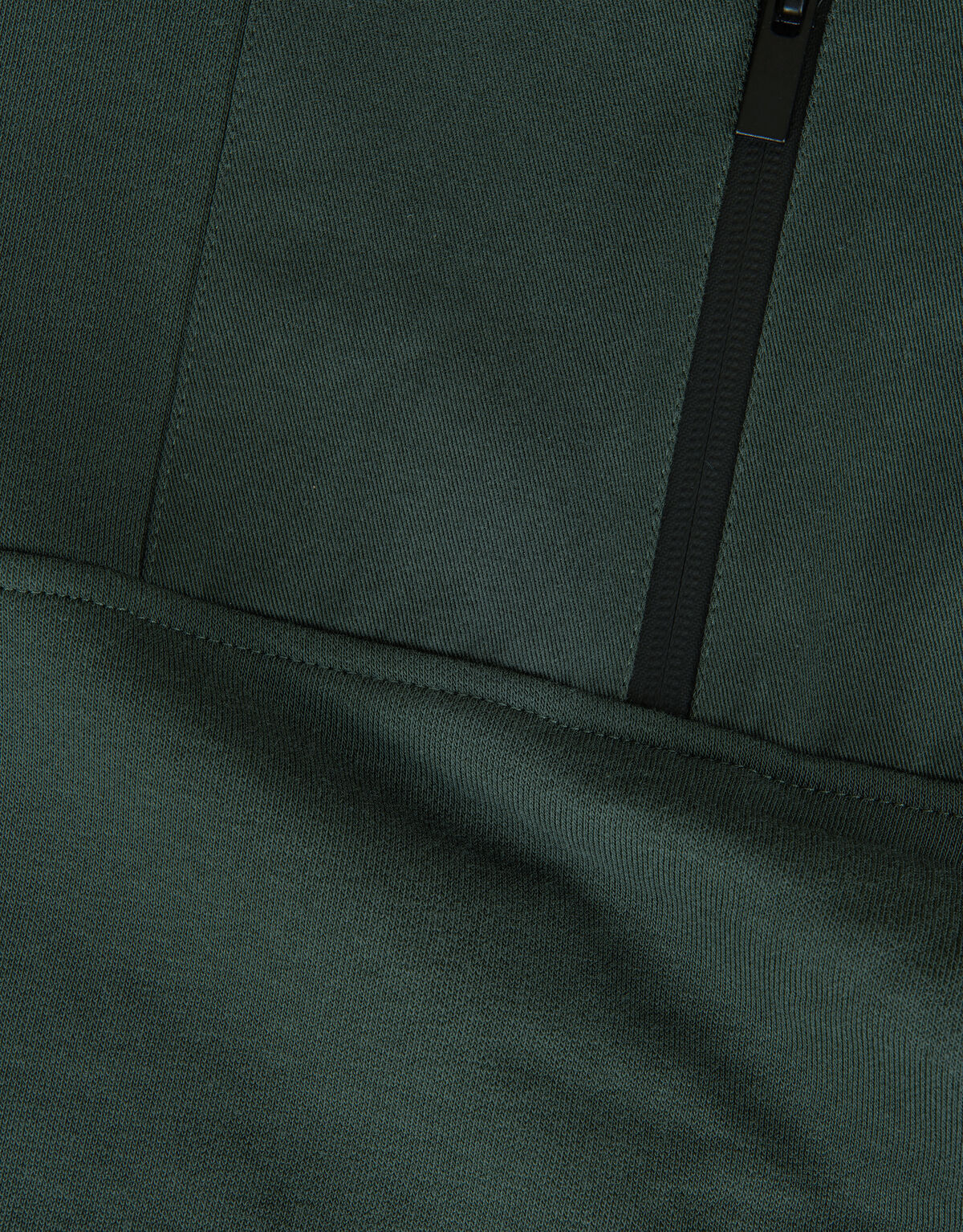 Pullover mit Reißverschluss Dunkelgrün SHOEBY BOYS