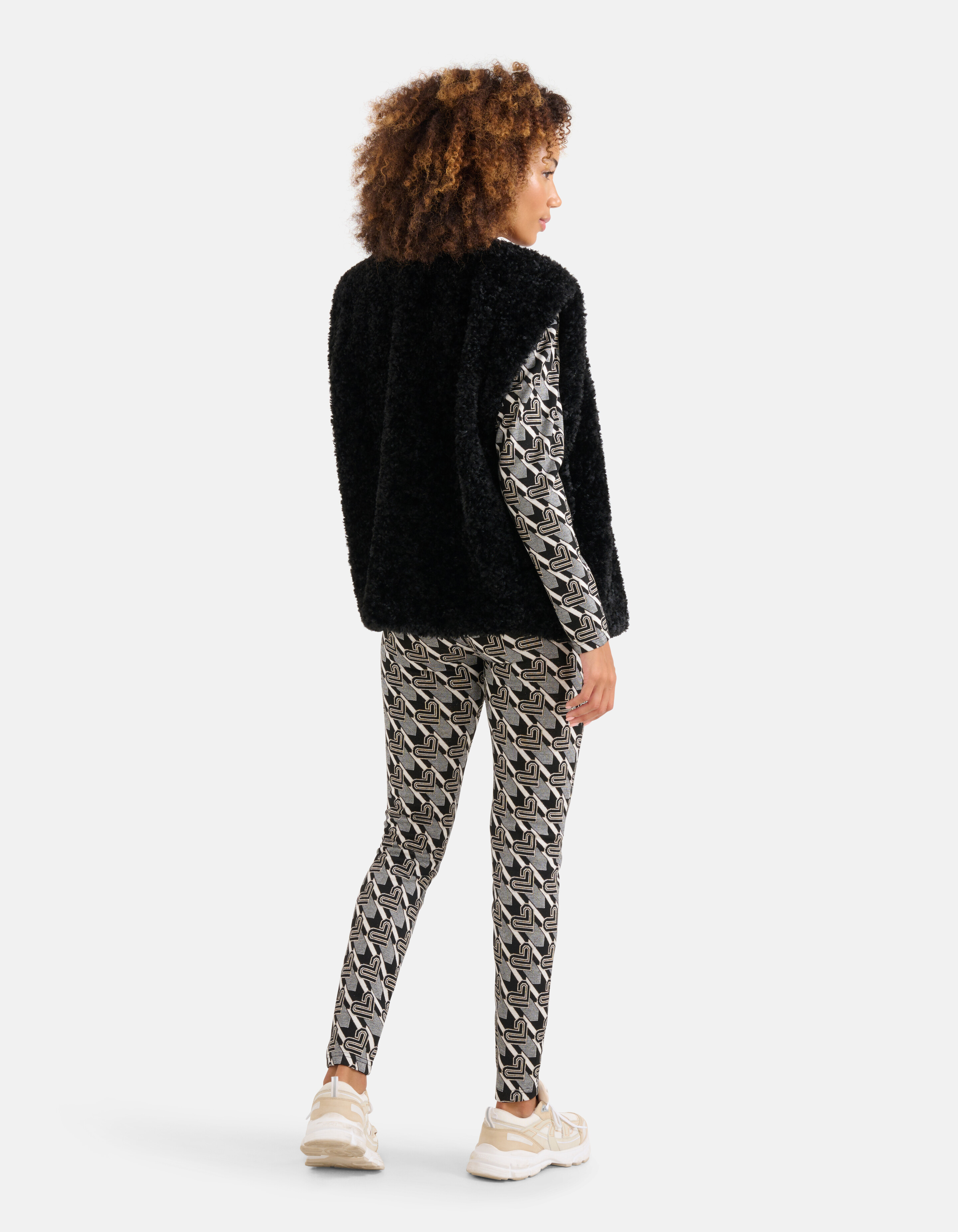 Teddy Gilet Schwarz SHOEBY WOMEN