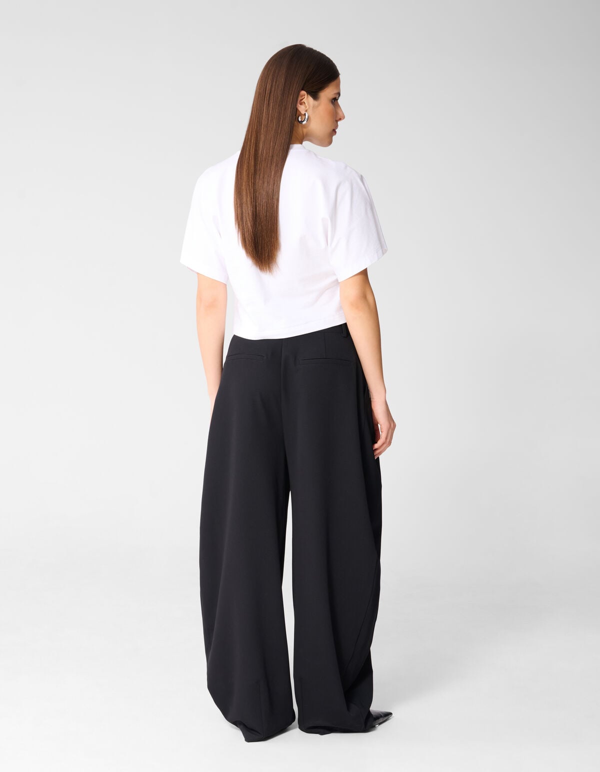 Barrel Fit Hose Schwarz von Monica SHOEBY WOMEN