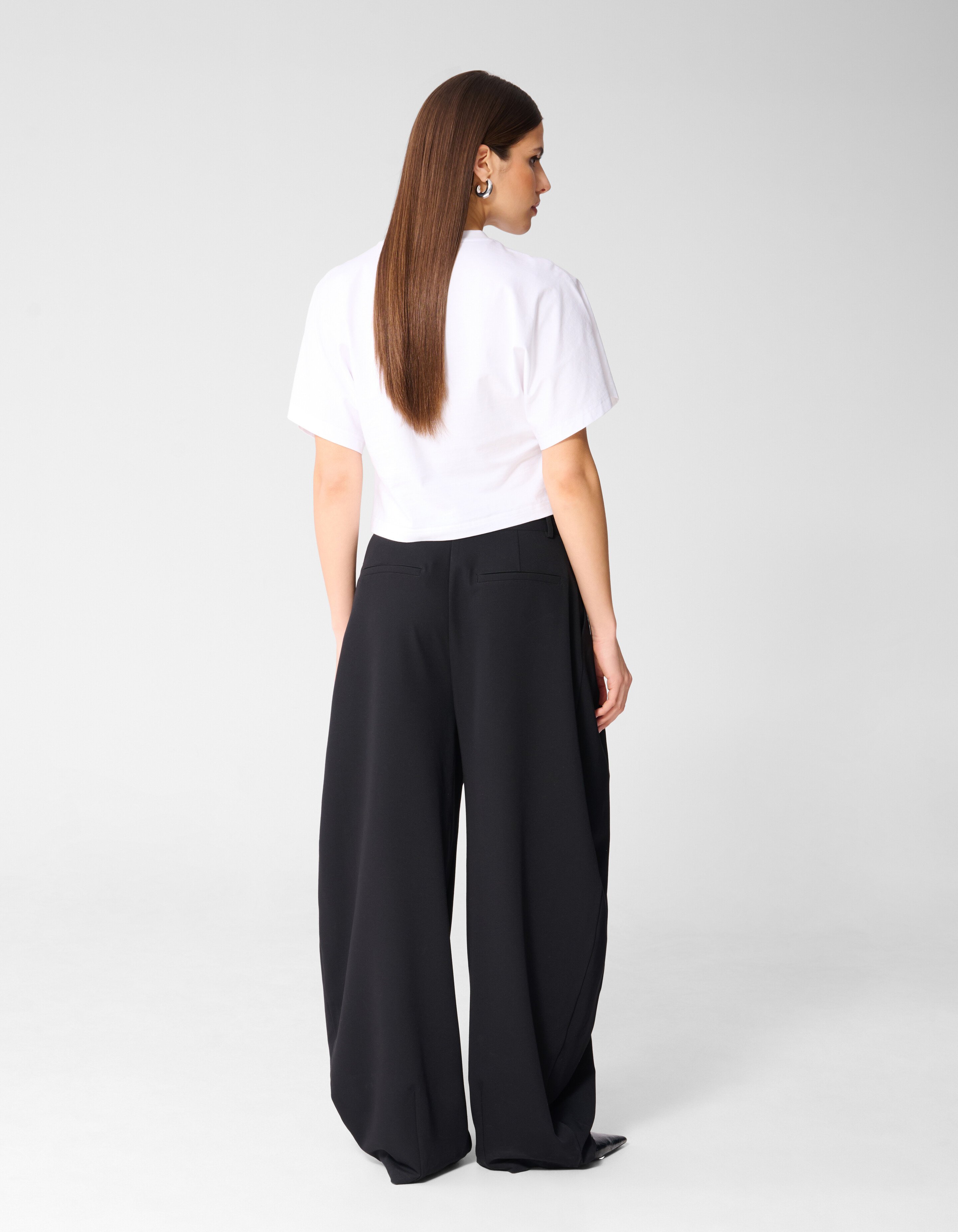 Barrel Fit Hose Schwarz von Monica SHOEBY WOMEN