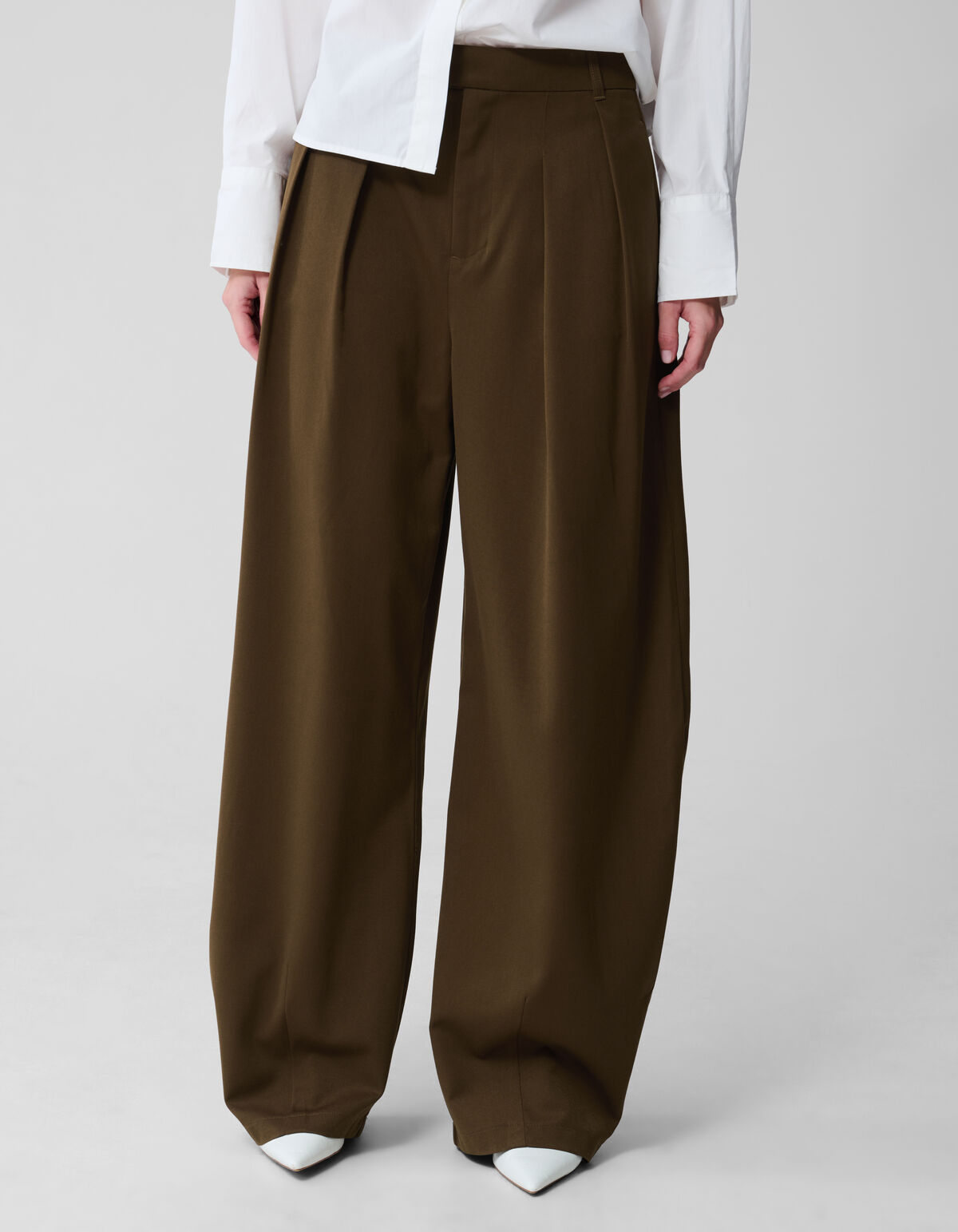 Mix Barrel Hose Khaki SHOEBY WOMEN