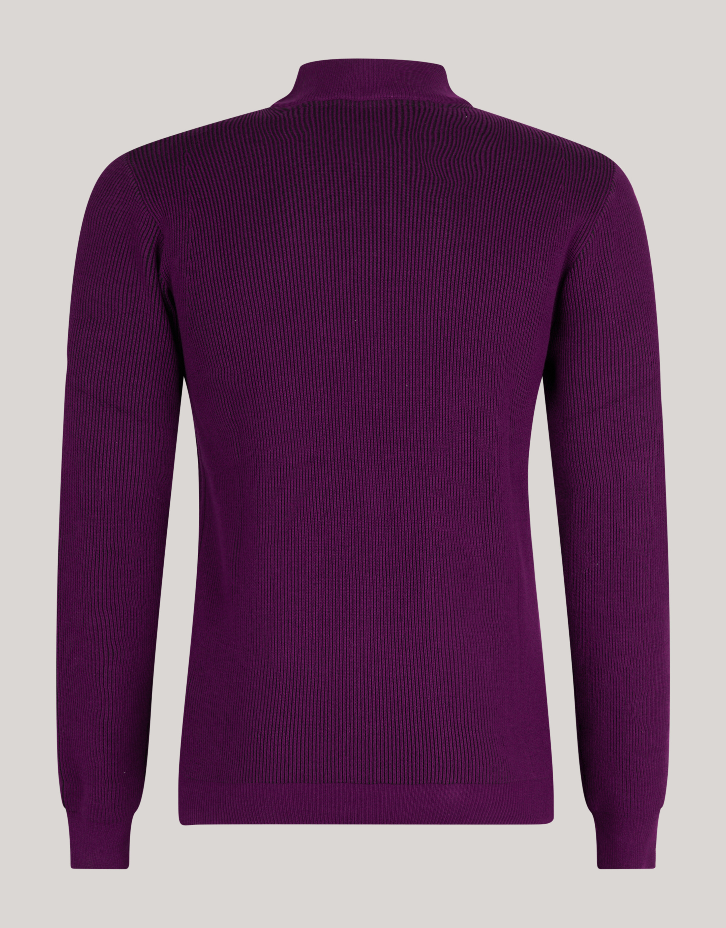 Rippenpullover Dunkelrot SHOEBY MEN
